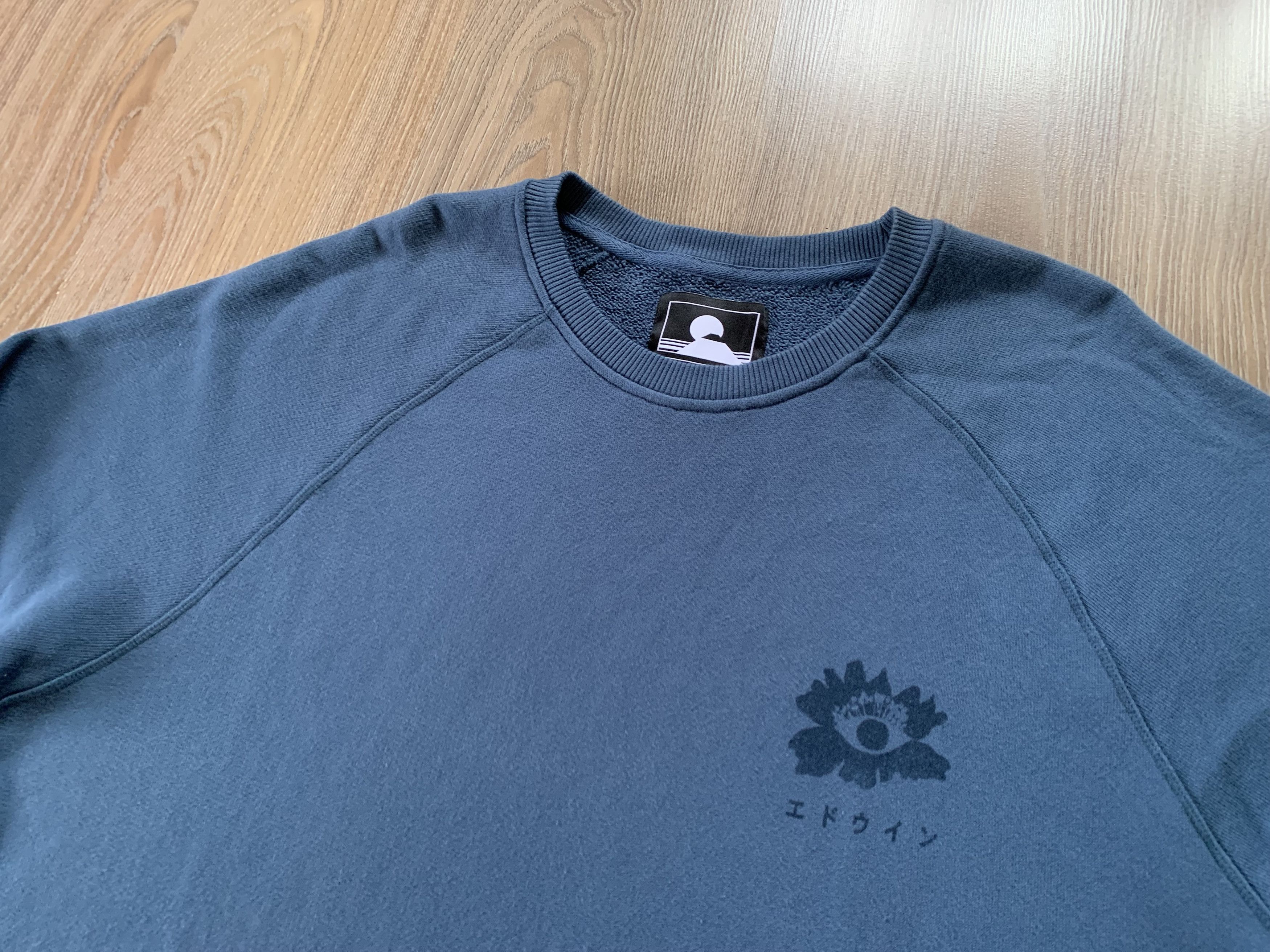 Edwin × Japanese Brand Edwin Cotton Sweatshirt Size US L / EU 52-54 / 3 - 4 Thumbnail
