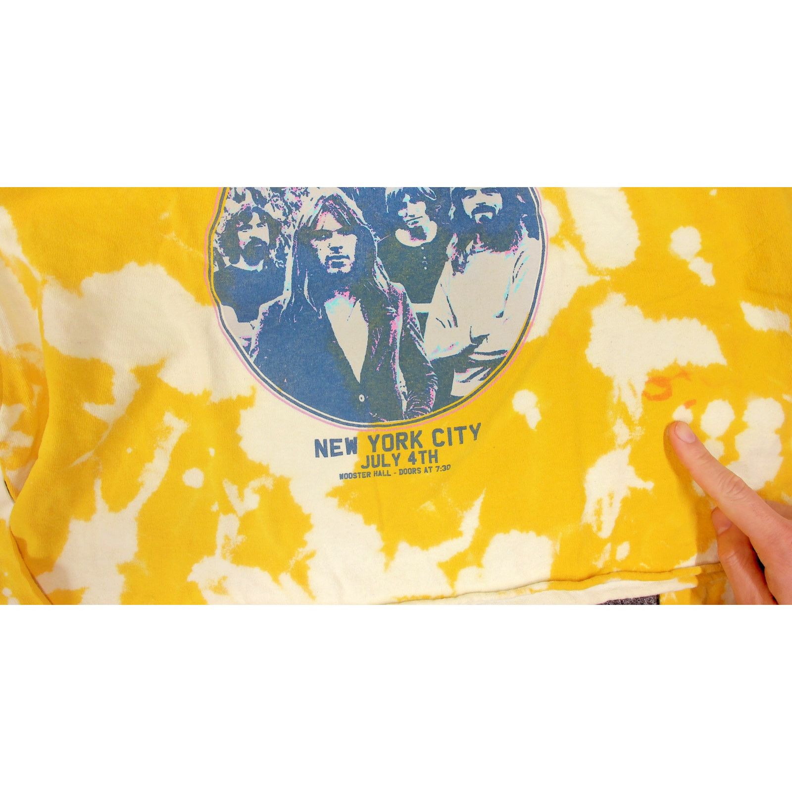 Pink Floyd Pink Floyd Bleach Dye Boxy Cropped Long Sleeve Large Size L / US 10 / IT 46 - 9 Thumbnail