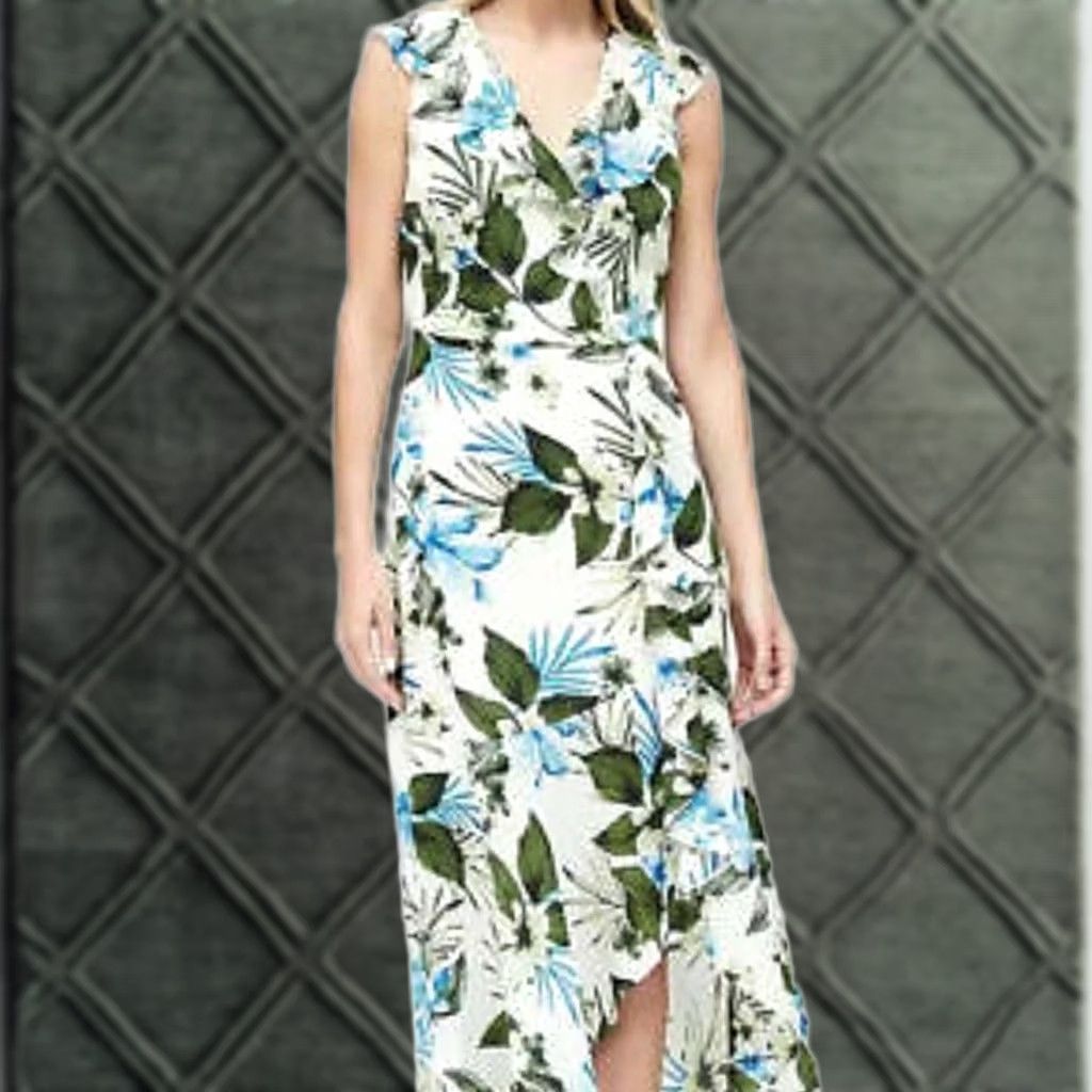 banana republic serenade silk maxi dress Banana Republic Banana Republic Serenade Silk Maxi Dress Frosted Celery S
