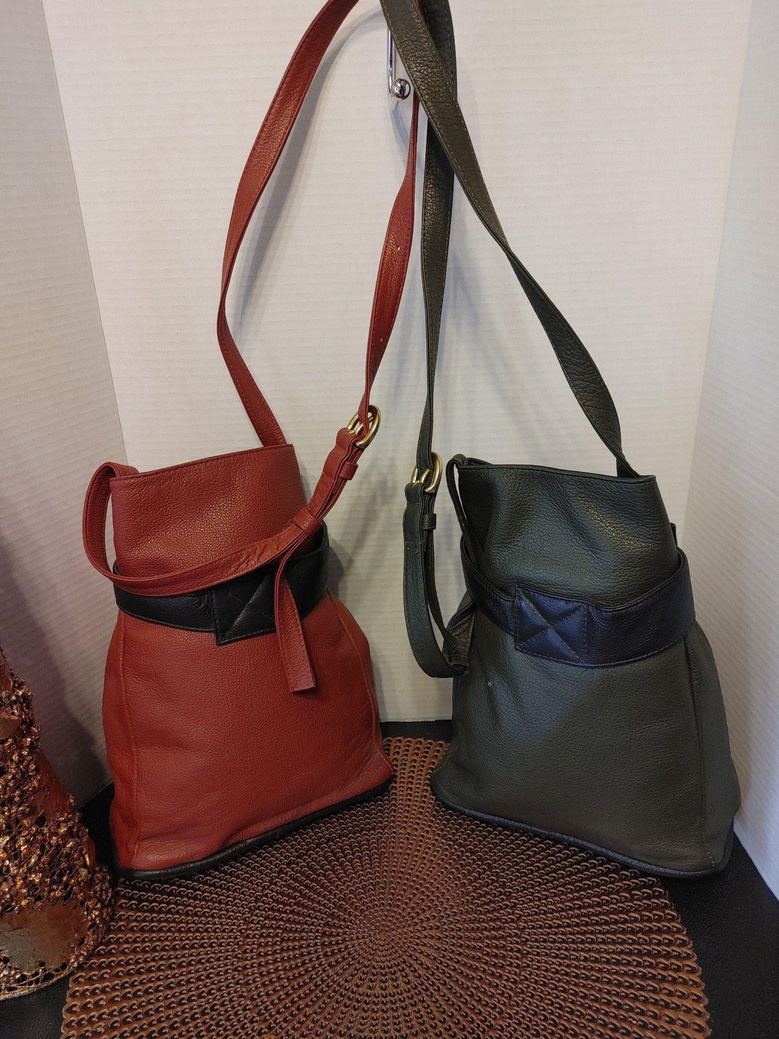 J.P. Tilford J.P. Ourse. & Cie Madison Avenue Leather Crossbody x2 Size ONE SIZE - 3 Thumbnail