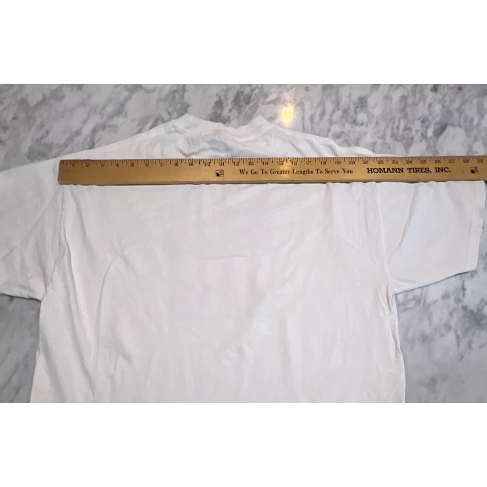Jerzees VINTAGE JERZEES Jesus T-Shirt XL Men White Biblical John 3:16 Graphic Crew Neck Short Sleeve Size US XL / EU 56 / 4 - 6 Thumbnail