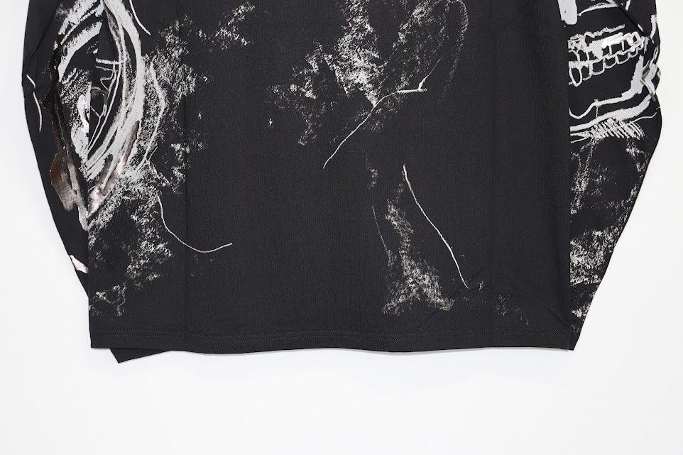 Alexander McQueen o1rshd1 Large Skull Logo T-Shirt in Black Size US S / EU 44-46 / 1 - 7 Thumbnail
