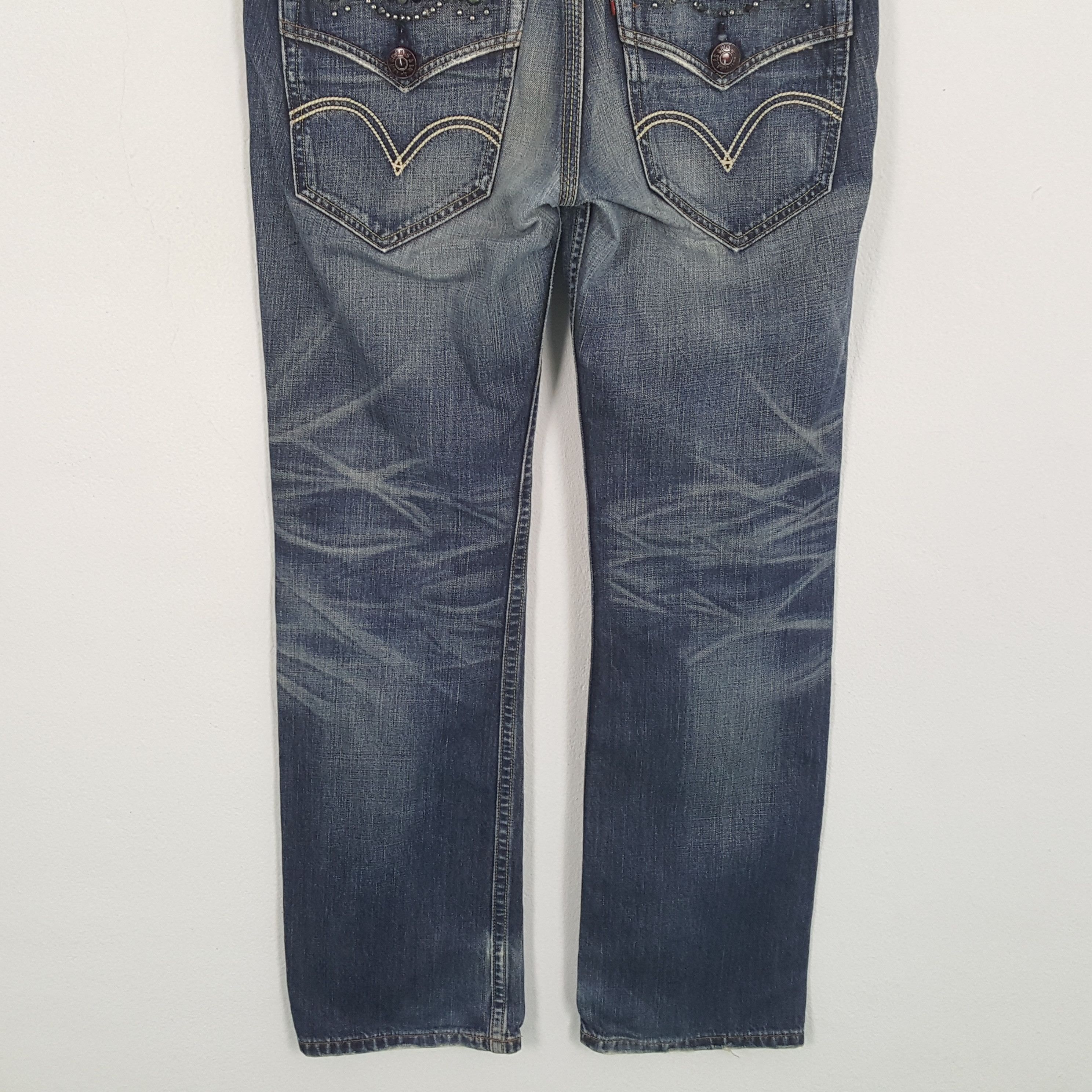 Levi's × Vintage LEVI'S Jeans Daily Streetwear Style Size US 33 - 3 Thumbnail