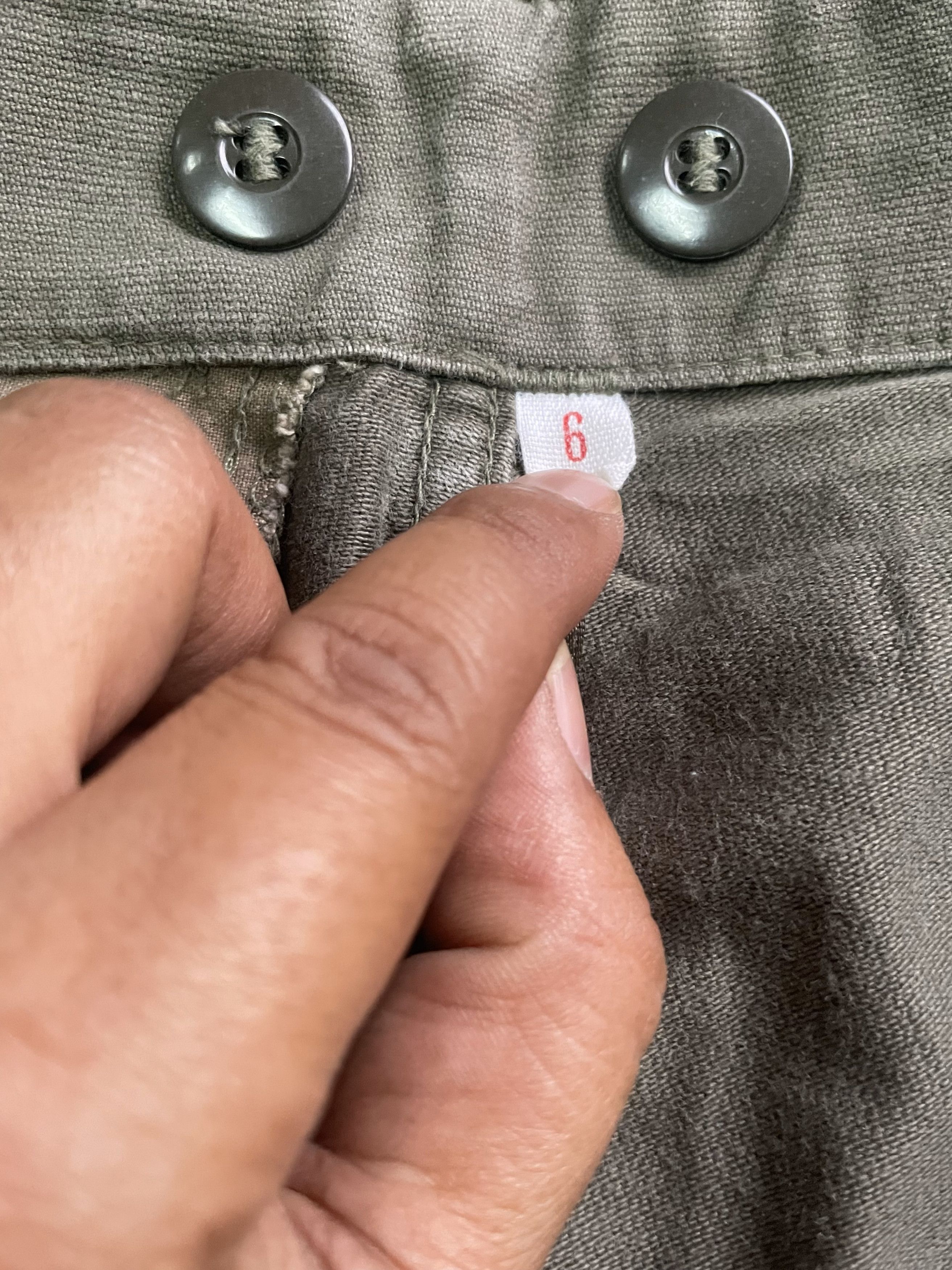 GmbH Vintage 1989 GMBH Germany Army Trouser Size US 31 - 11 Thumbnail