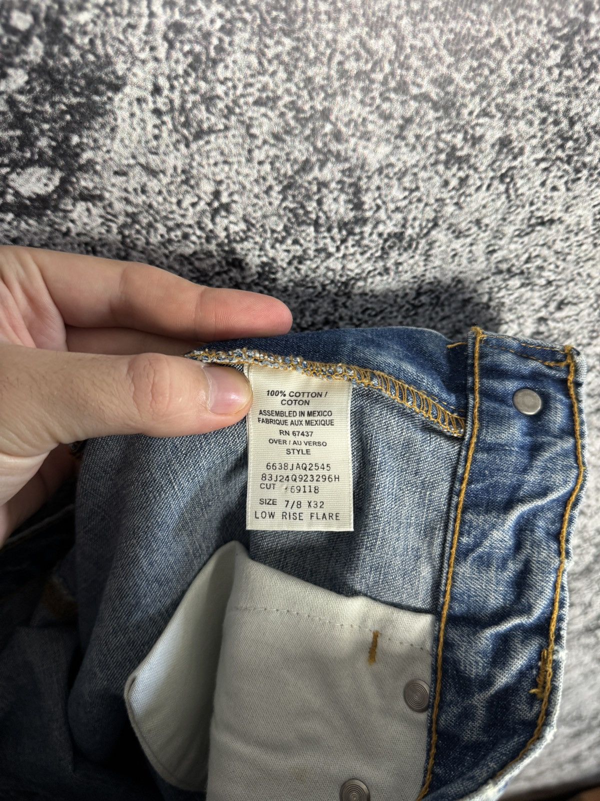 Ralph Lauren Polo Jeans Co. Ralph Lauren Flare Jeans Low Rise USA Flag Size 30" / US 8 / IT 44 - 14 Thumbnail