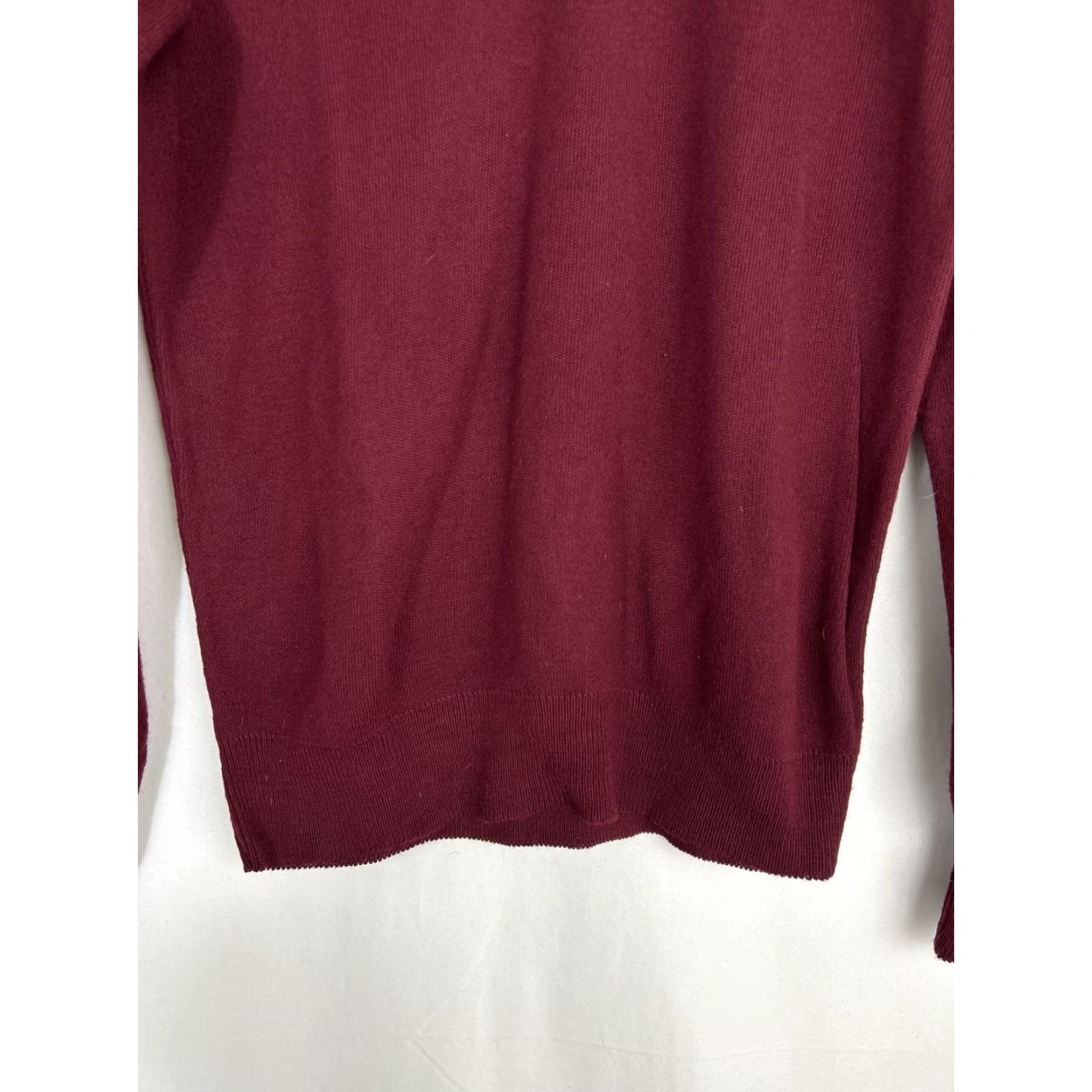 Vintage VINTAGE 3 Strikes Mens Sweater V-Neck Pullover Long Sleeve Red M Chest 20” Length 29” Maroon Size US M / EU 48-50 / 2 - 5 Thumbnail
