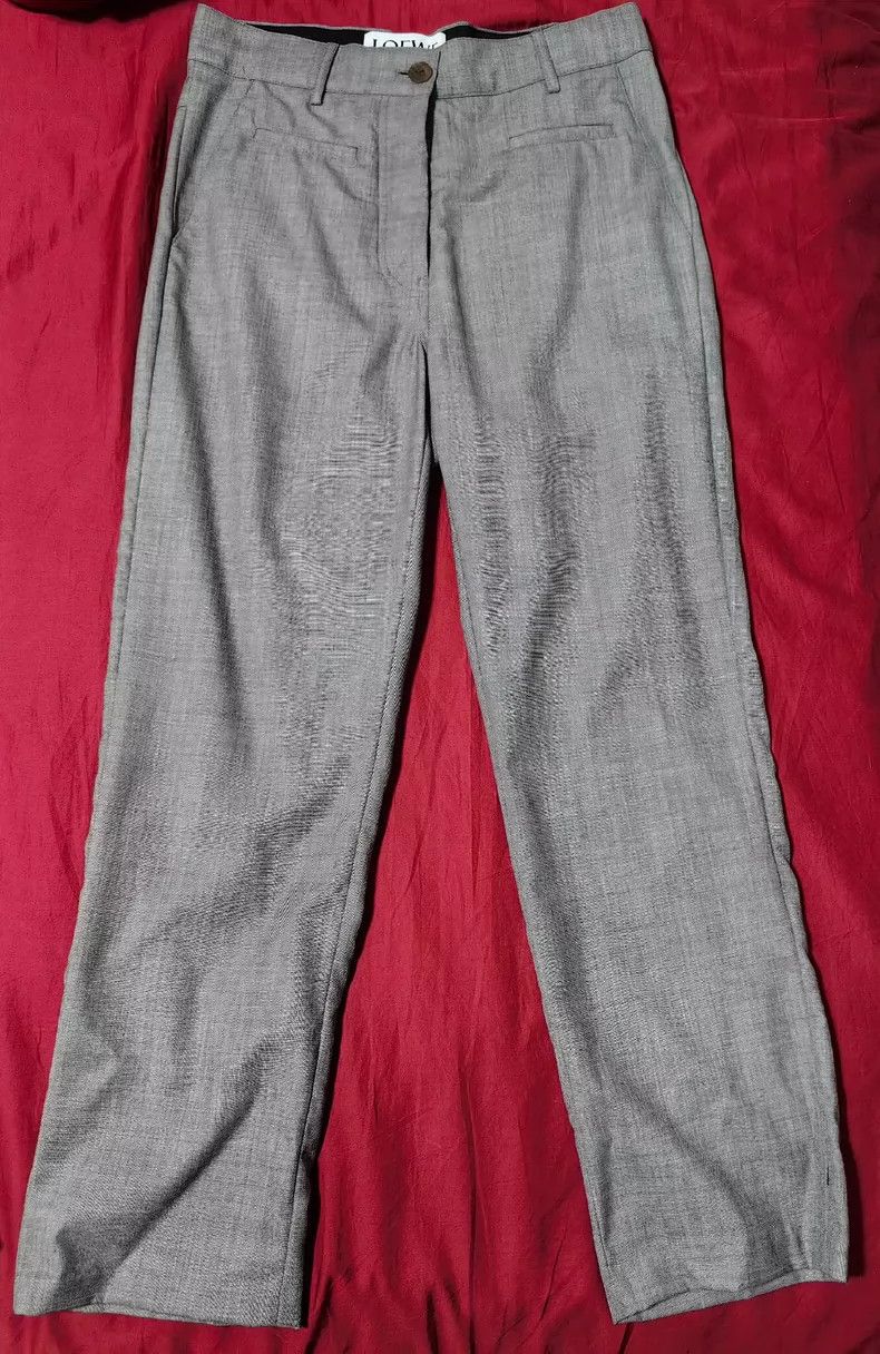 Loewe LOEWE Ladies woolen wide leg trousers Size 24" / US 00 / IT 34 - 1 Thumbnail