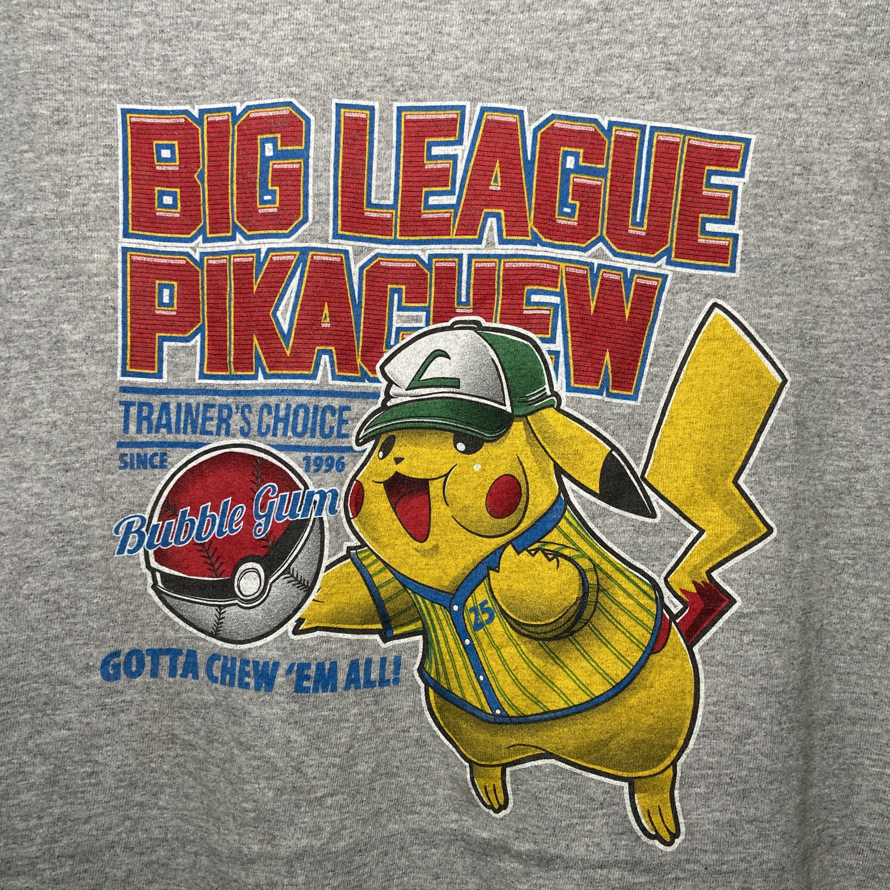 Pokemon Pokemon BIG LEAGUE PIKACHEW Tee Size US L / EU 52-54 / 3 - 2 Thumbnail