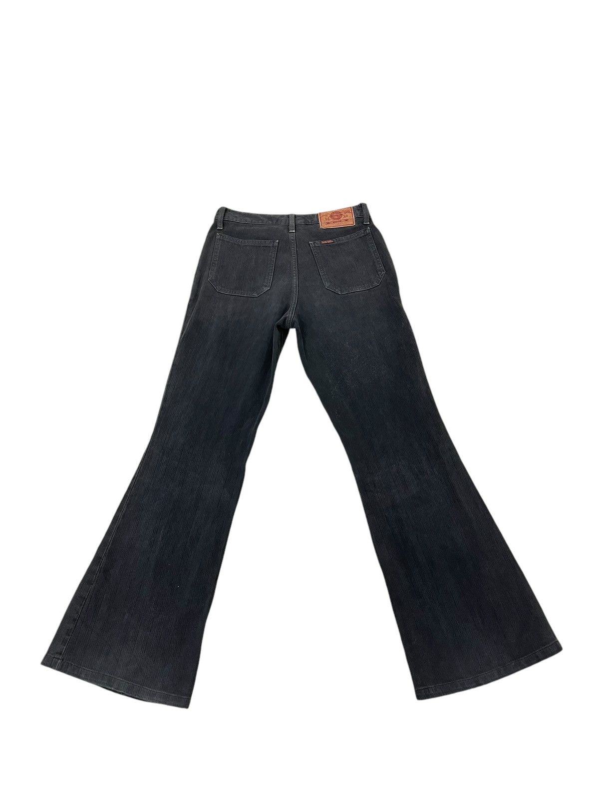 Japanese Brand Flare Jeans Blue Way Japan Faded Boot Cut 1🟦4 Size US 28 / EU 44 - 2 Thumbnail