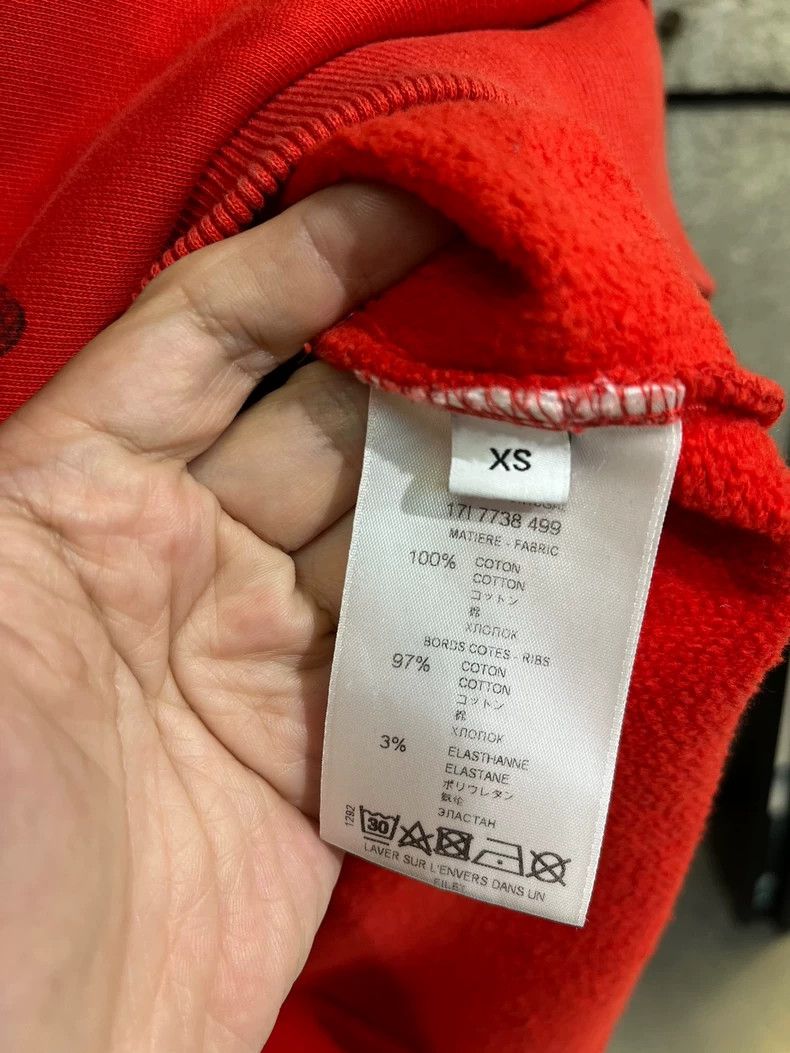 Givenchy Givenchy Red hoodie with deer pattern, size XS Size US XS / EU 42 / 0 - 8 Thumbnail