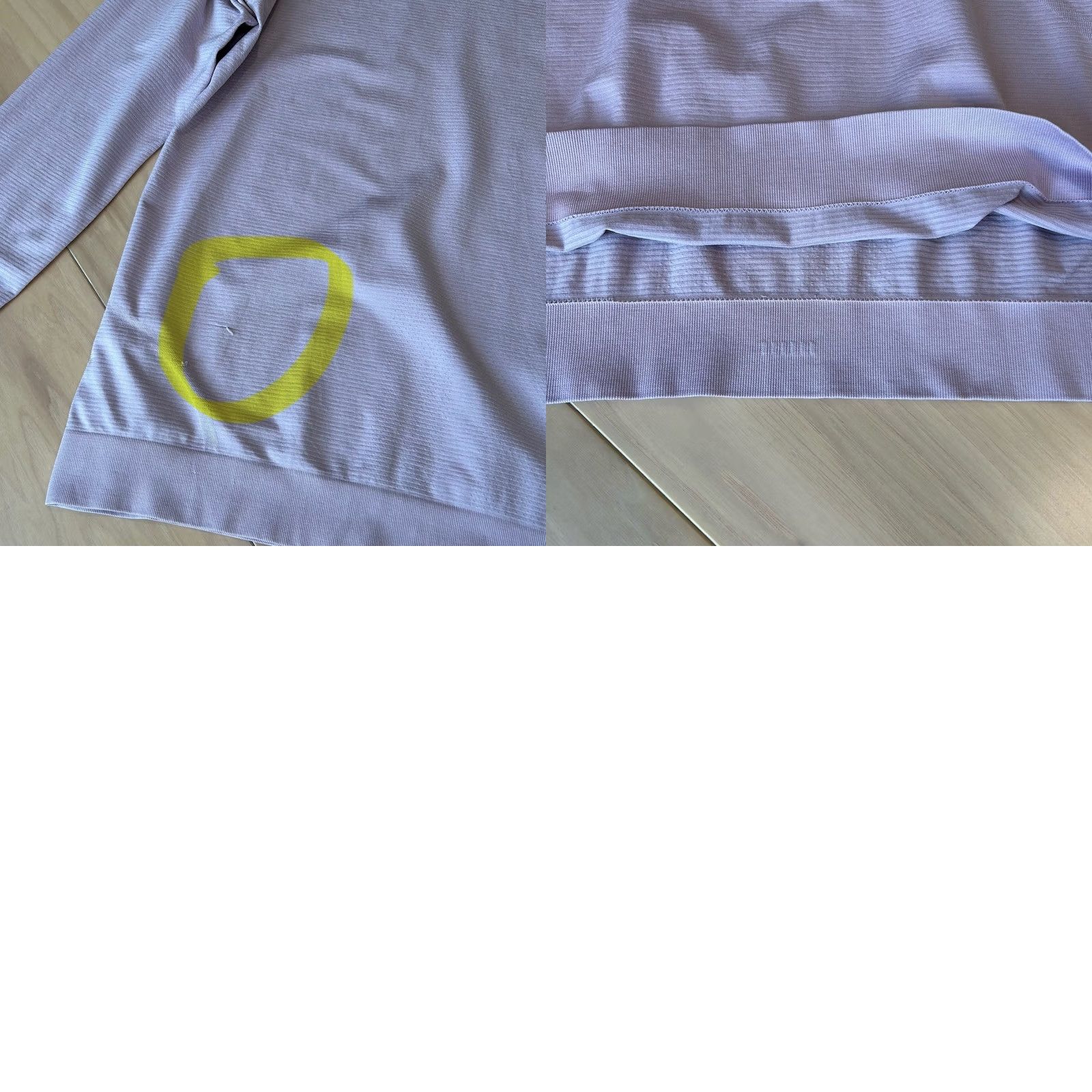 Lululemon VINTAGE Distressed Lululemon Swiftly Relaxed Top Long Sleeve Womens 14 Light Pink Size XXL / US 16-18 / IT 52-54 - 8 Thumbnail