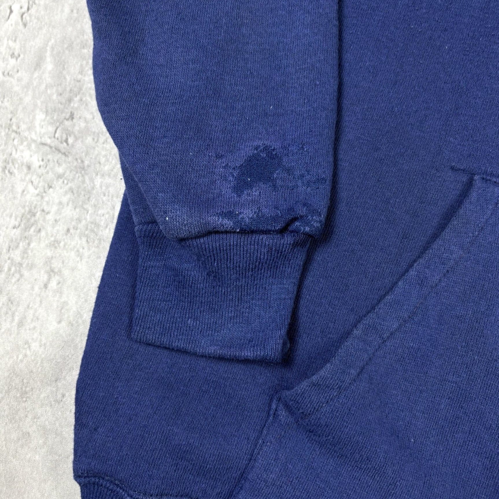 Vintage VINTAGE Thermal Hoodie Full Zip Insulated Workwear Mens XL Tall 90s Blue Polyester Fleece Logo Zip Astro Boy 90s Mens XL Size US XL / EU 56 / 4 - 6 Thumbnail