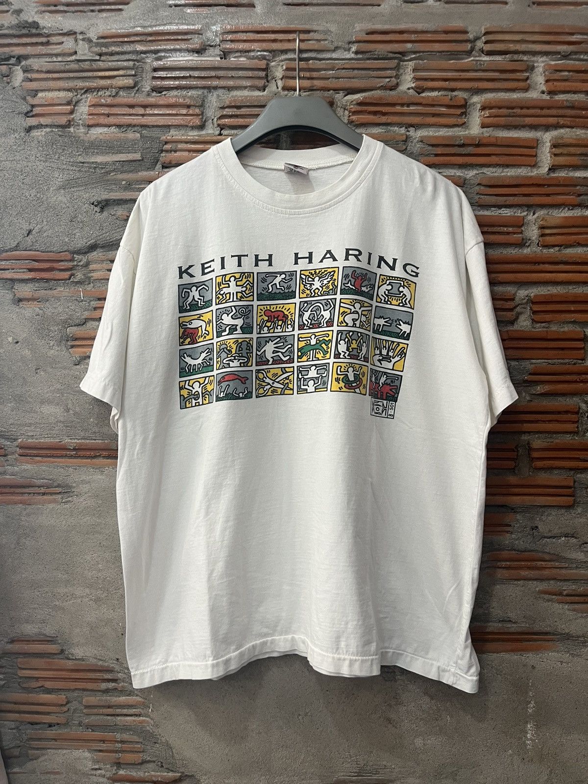 Arts & Science Vintage KEITH HARRING 90’s By X-Body Tshirt Size US XL / EU 56 / 4 - 2 Thumbnail