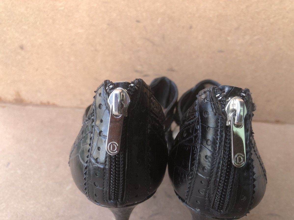 Christian Dior Monsieur Christian Dior Black Calfskin Leather Women’s Heels Size 40 Size US 10 / IT 40 - 12 Thumbnail