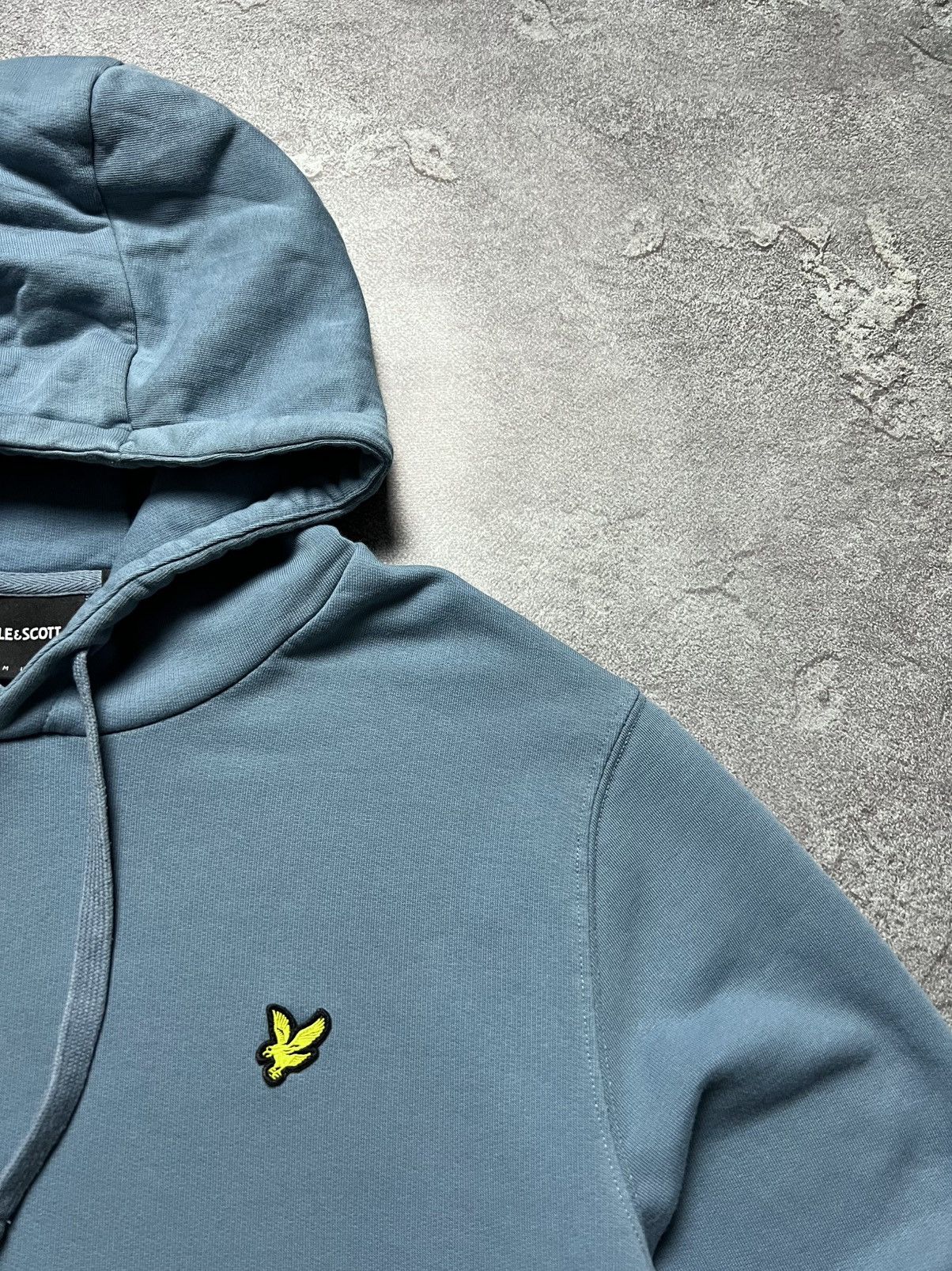 Lyle & Scott Vintage Lyle & Scott Hoodie Big Logo Lampas Striped Xl Size US XL / EU 56 / 4 - 3 Thumbnail
