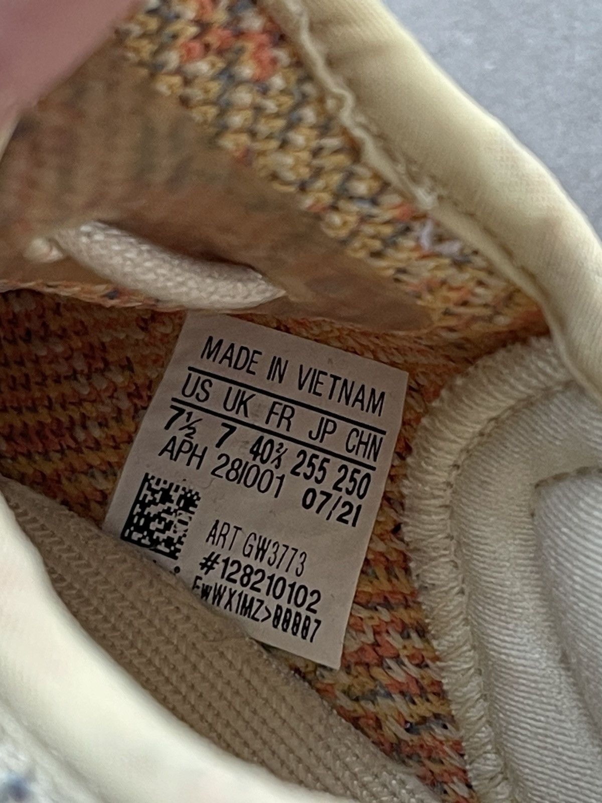 Adidas × Kanye West Adidas Yeezy Boost 350 V2 MX Oat Low-Top Sneakers Size US 10.5 / IT 40.5 - 19 Thumbnail
