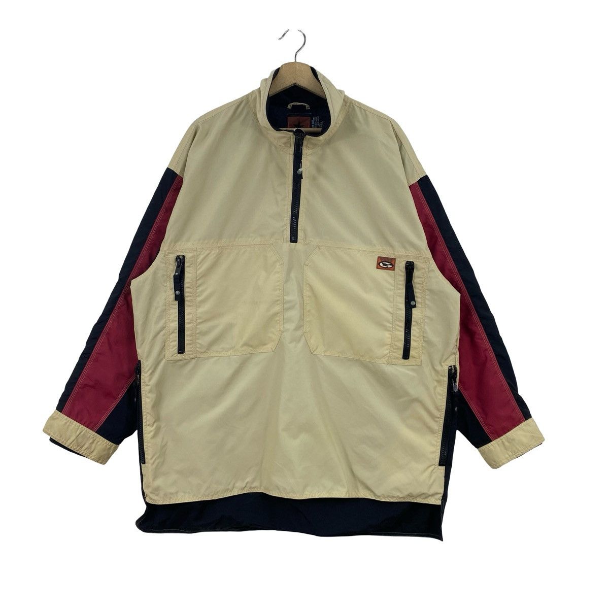 Gotcha Vintage GOTCHA SNOWGEAR Half Zip Pullover Jacket Ski Size US M / EU 48-50 / 2 - 3 Thumbnail