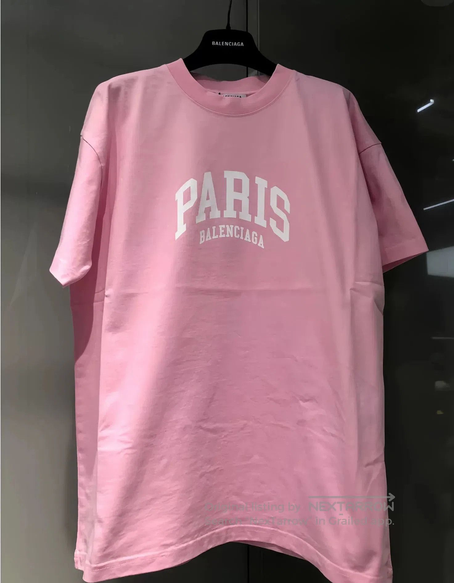 Balenciaga Balenciaga Paris Pink Limited T. Size US S / EU 44-46 / 1 - 1 Thumbnail