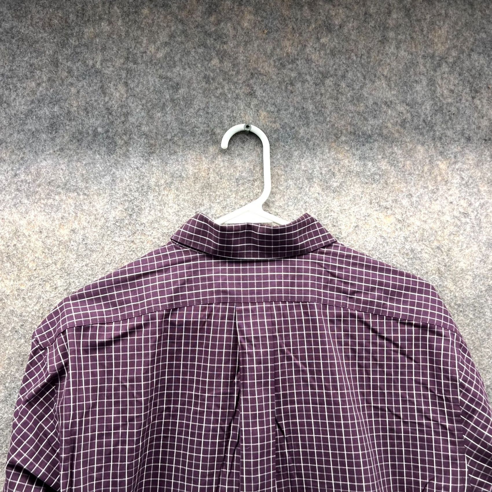 Eddie Bauer Eddie Bauer Shirt Men Medium Check Purple Vintage Button-Down Preppy Windowpane Size US M / EU 48-50 / 2 - 3 Thumbnail