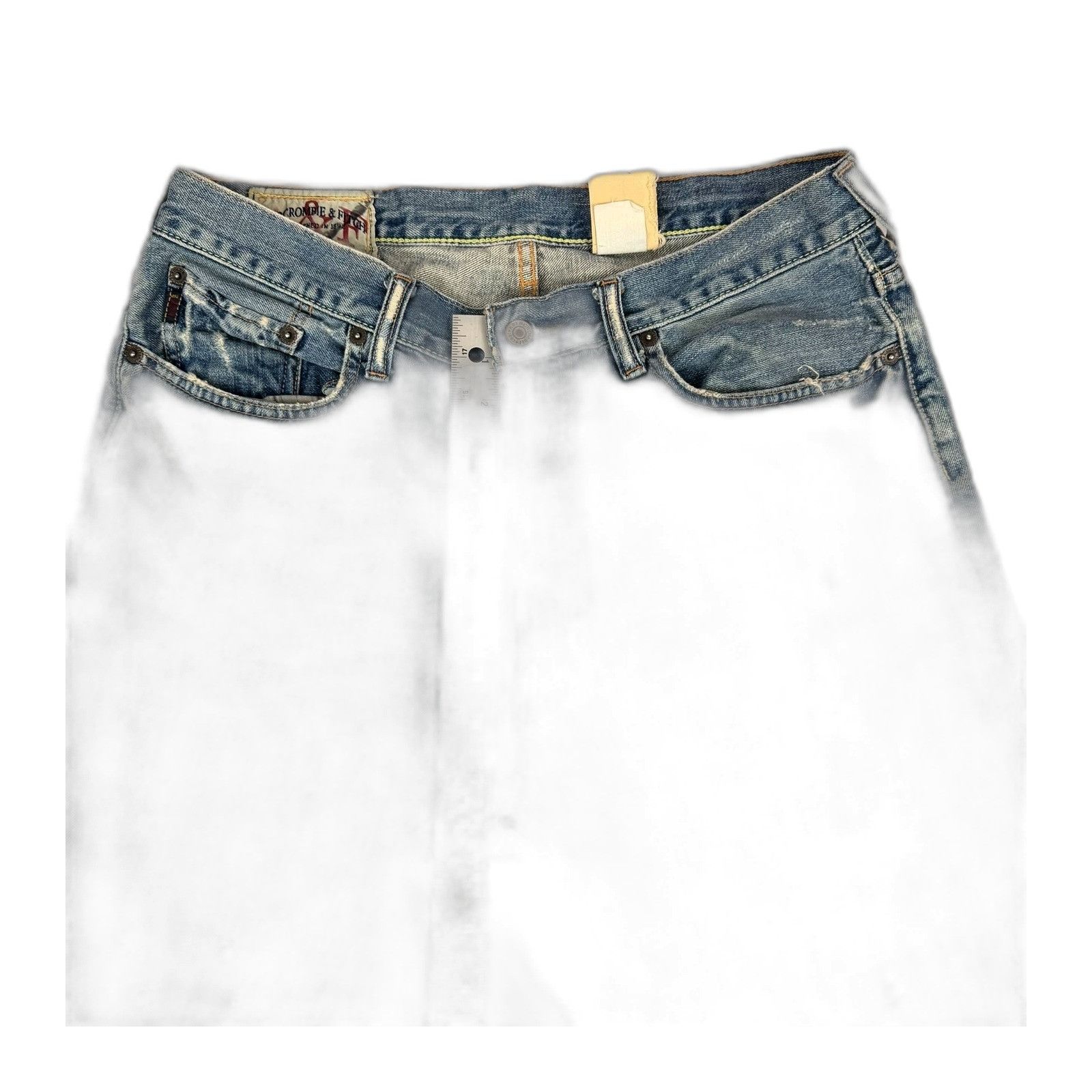 Abercrombie & Fitch Vintage Abercrombie & Fitch Jeans Mens 31x32 Distressed Y2K Size US 31 - 3 Thumbnail