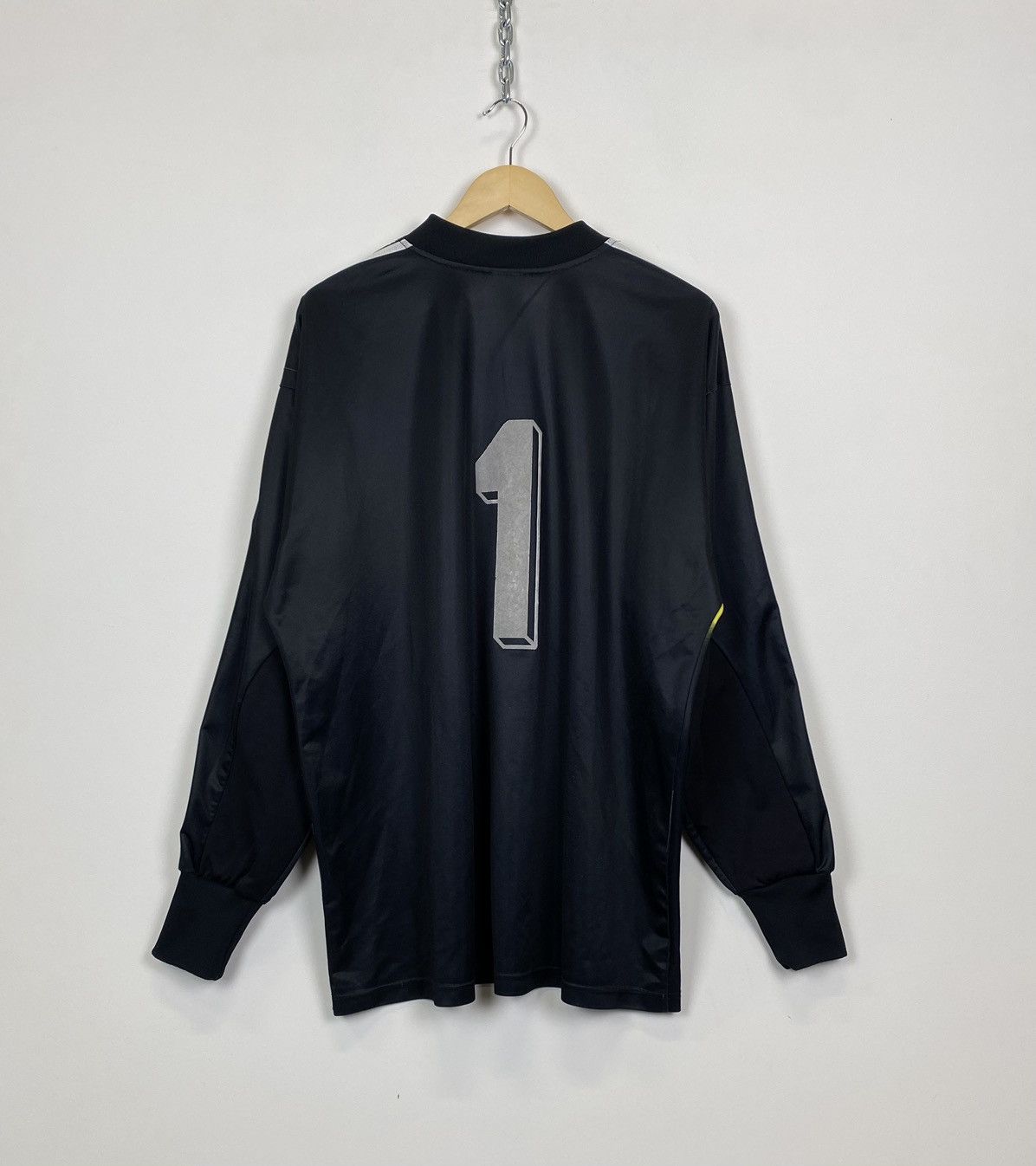 Vintage Vintage 90’s Adidas Goalkeeper Soccer Jersey Football Shirt Size US XL / EU 56 / 4 - 8 Thumbnail
