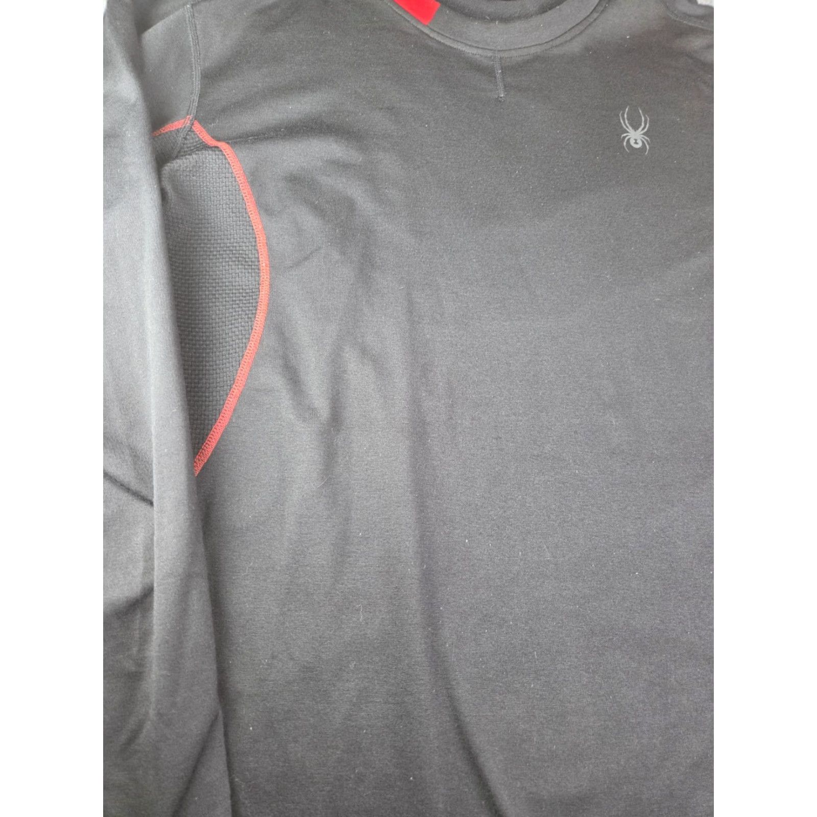Spyder Spyder ProW=B Pullover Long Sleeve Active Pullover Men’s Large Black (Regular Fit) Size US S / EU 44-46 / 1 - 2 Thumbnail