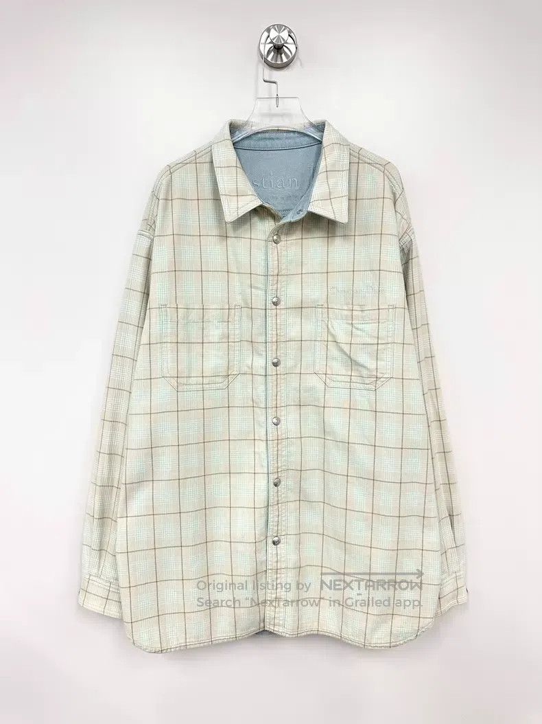 Dior Dior Blue embroidered logo classic double-sided wear jacke Size US XS / EU 42 / 0 - 3 Thumbnail