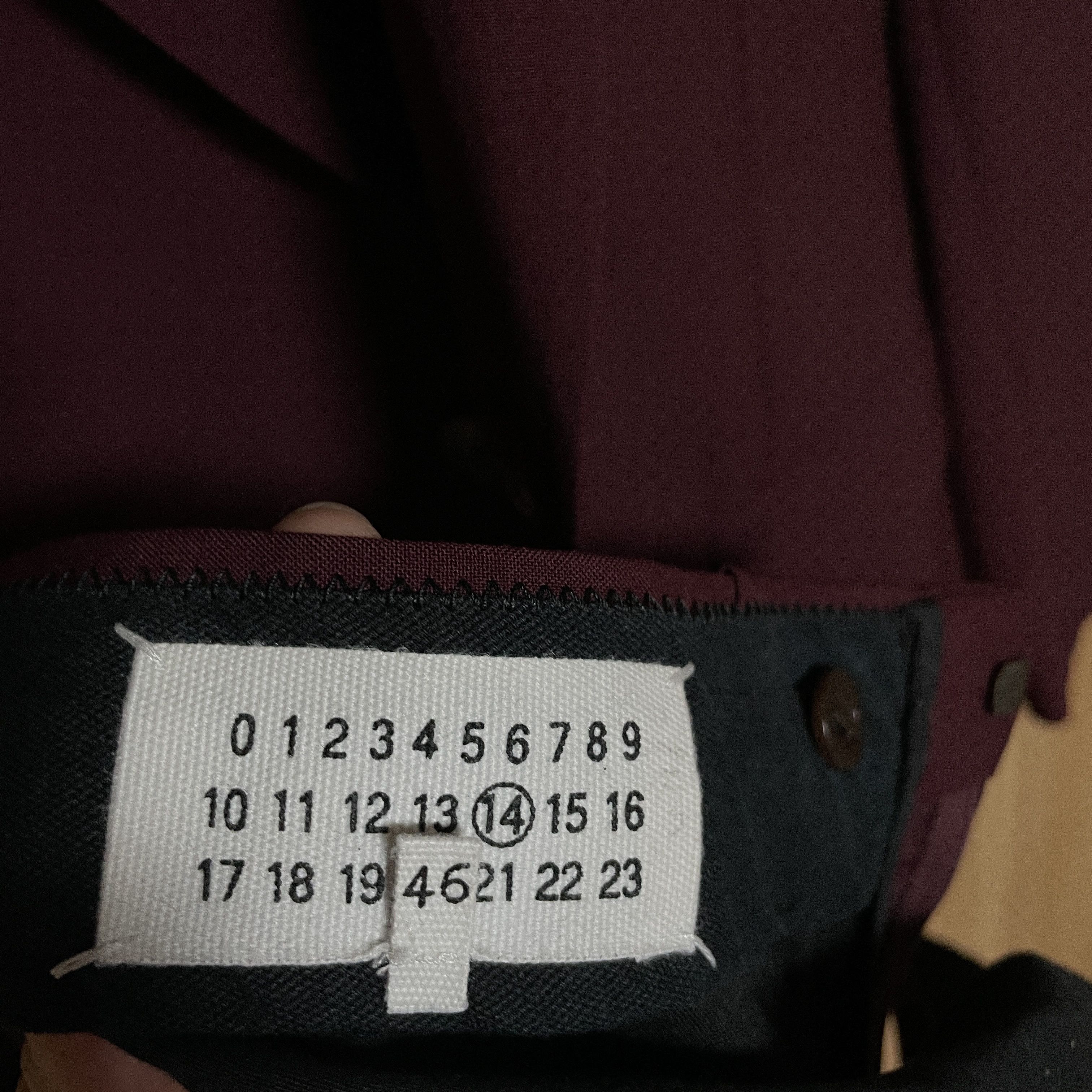 Maison Margiela Martin Margiela Burgundy suit 46 hard to find colour Size 46S - 9 Thumbnail