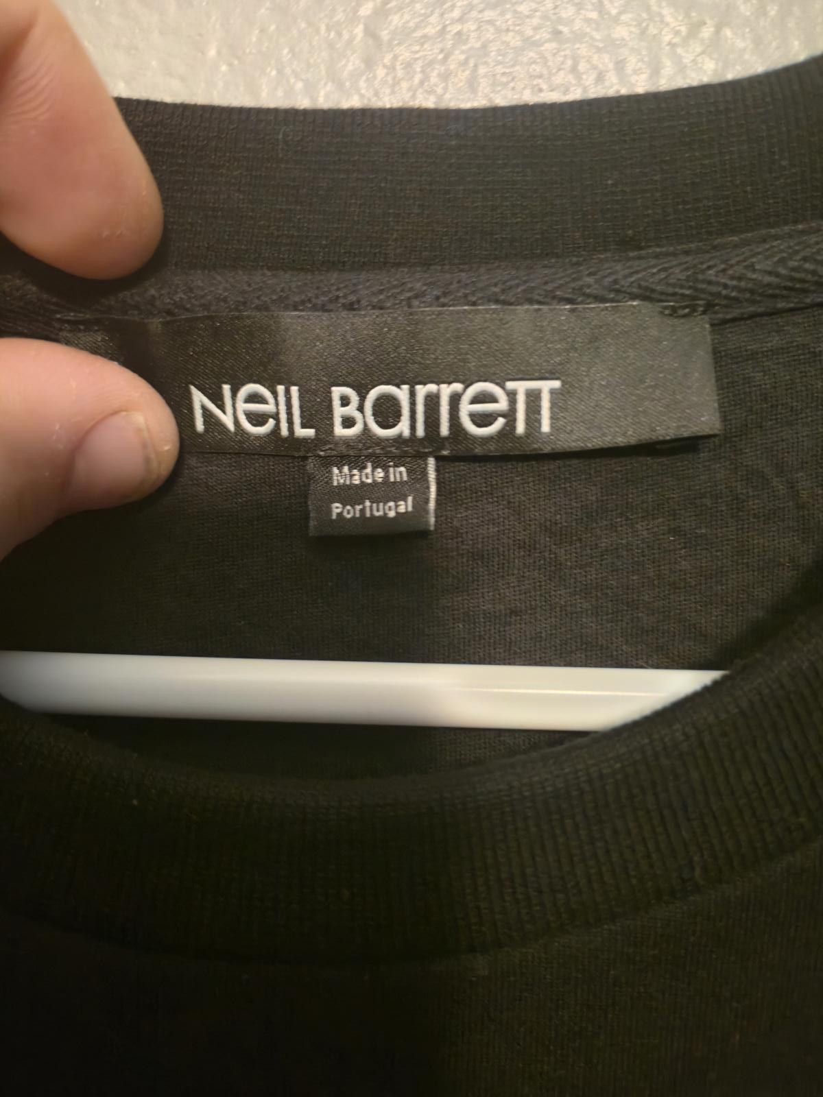 Neil Barrett Neil Barrett Color block Neoprene Sweatshirt Black Men's XS Size US XS / EU 42 / 0 - 4 Thumbnail