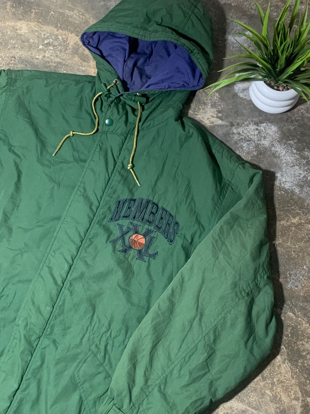 NBA Vintage NBA Brooklyn member parka jacket Size US XL / EU 56 / 4 - 2 Thumbnail