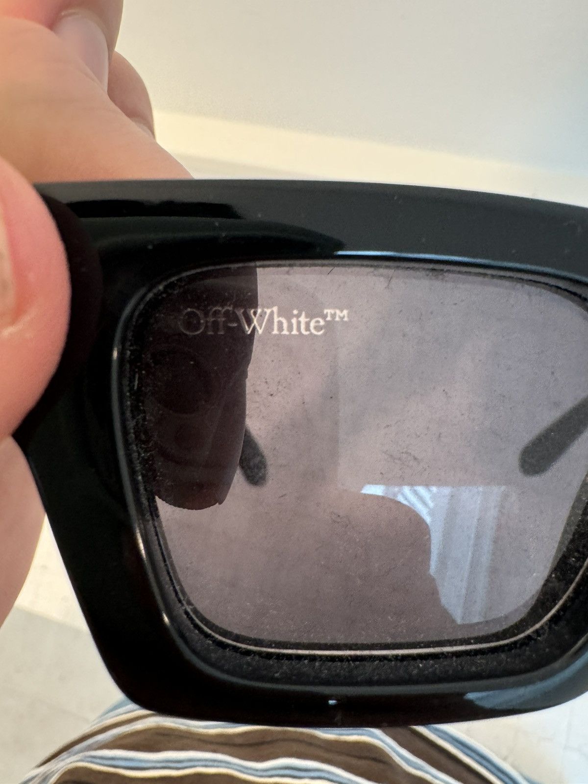 Off-White Off-White Virgil square sunglasses Size ONE SIZE - 6 Thumbnail