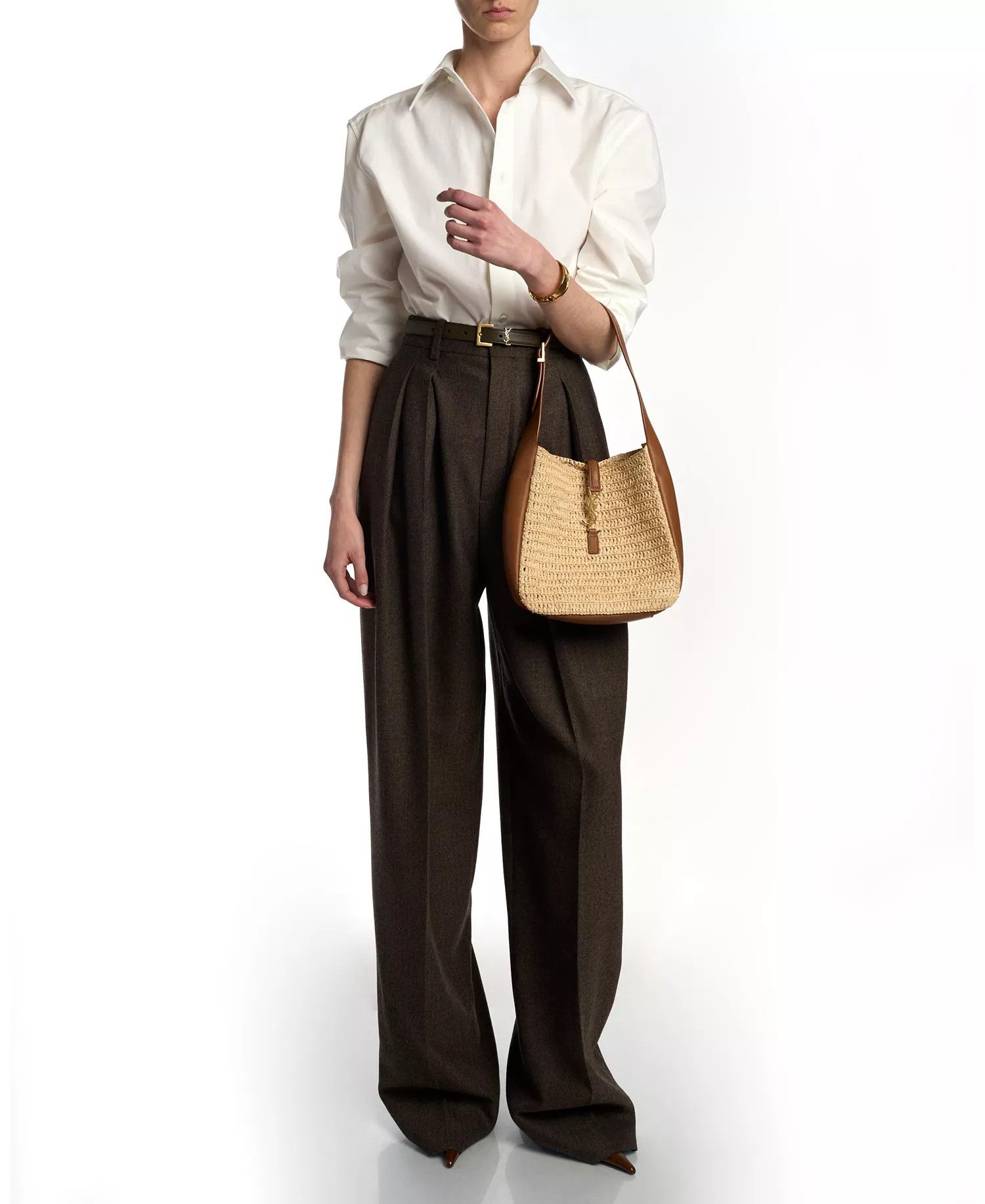 Saint Laurent Paris os11x0526 Size: OS / Le 5 À 7 Supple Small Shoulder Bag Size ONE SIZE - 2 Thumbnail