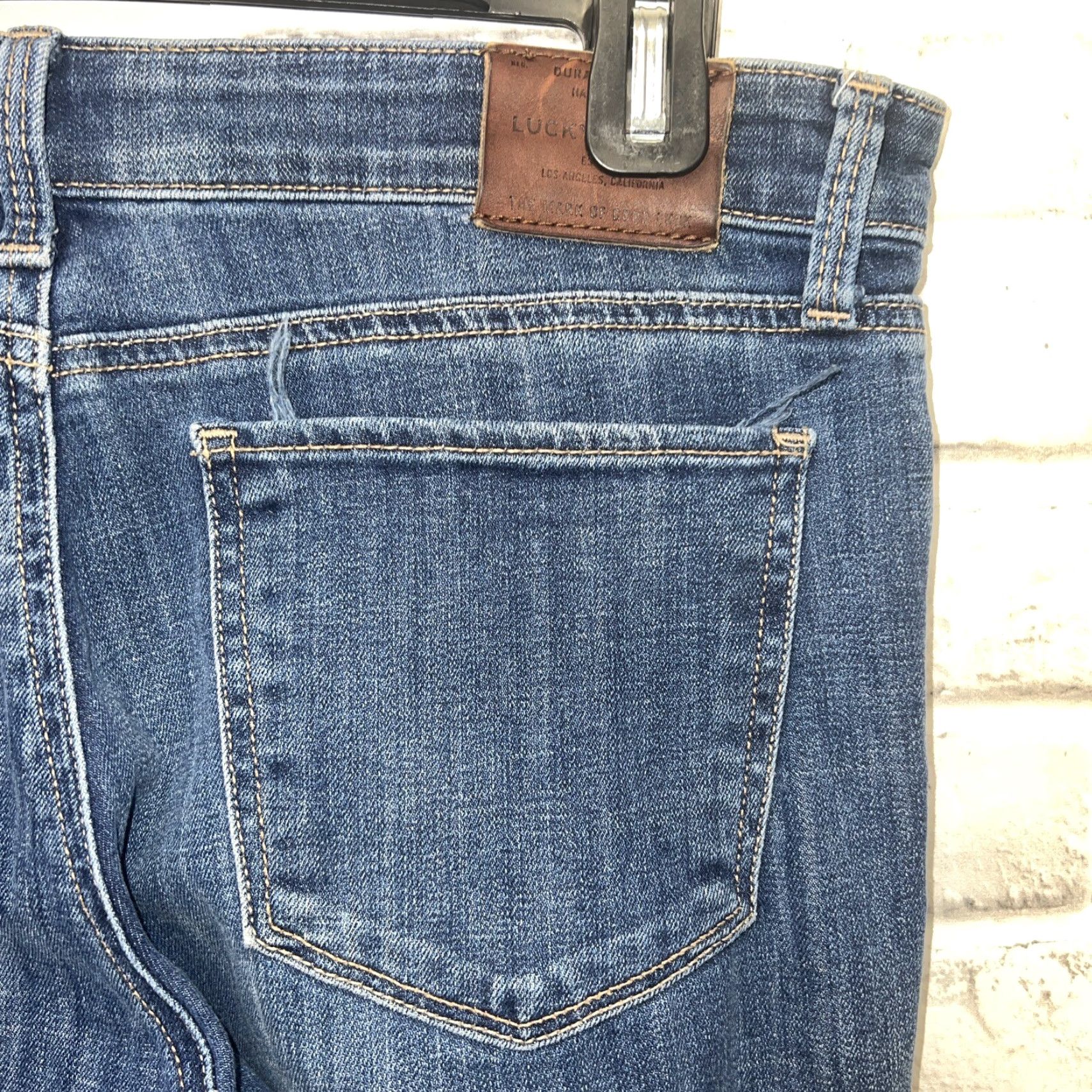 Lucky Brand Lucky Brand Cheville Jeans Womens Size 6 28in Inseam Blue Ankle Jeans Womens 6ths? Size 28" / US 6 / IT 42 - 3 Thumbnail