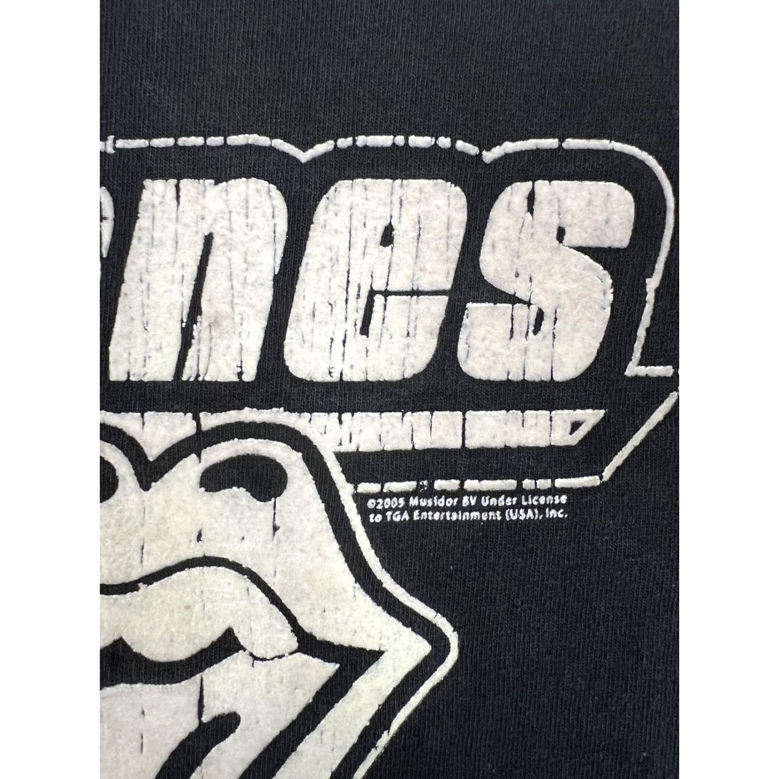 Logo 7 VINTAGE Alstyle Rolling Stones T-Shirt Mens 2XL Black Tongue Logo 2005 Band Shirt Size US XXL / EU 58 / 5 - 3 Thumbnail