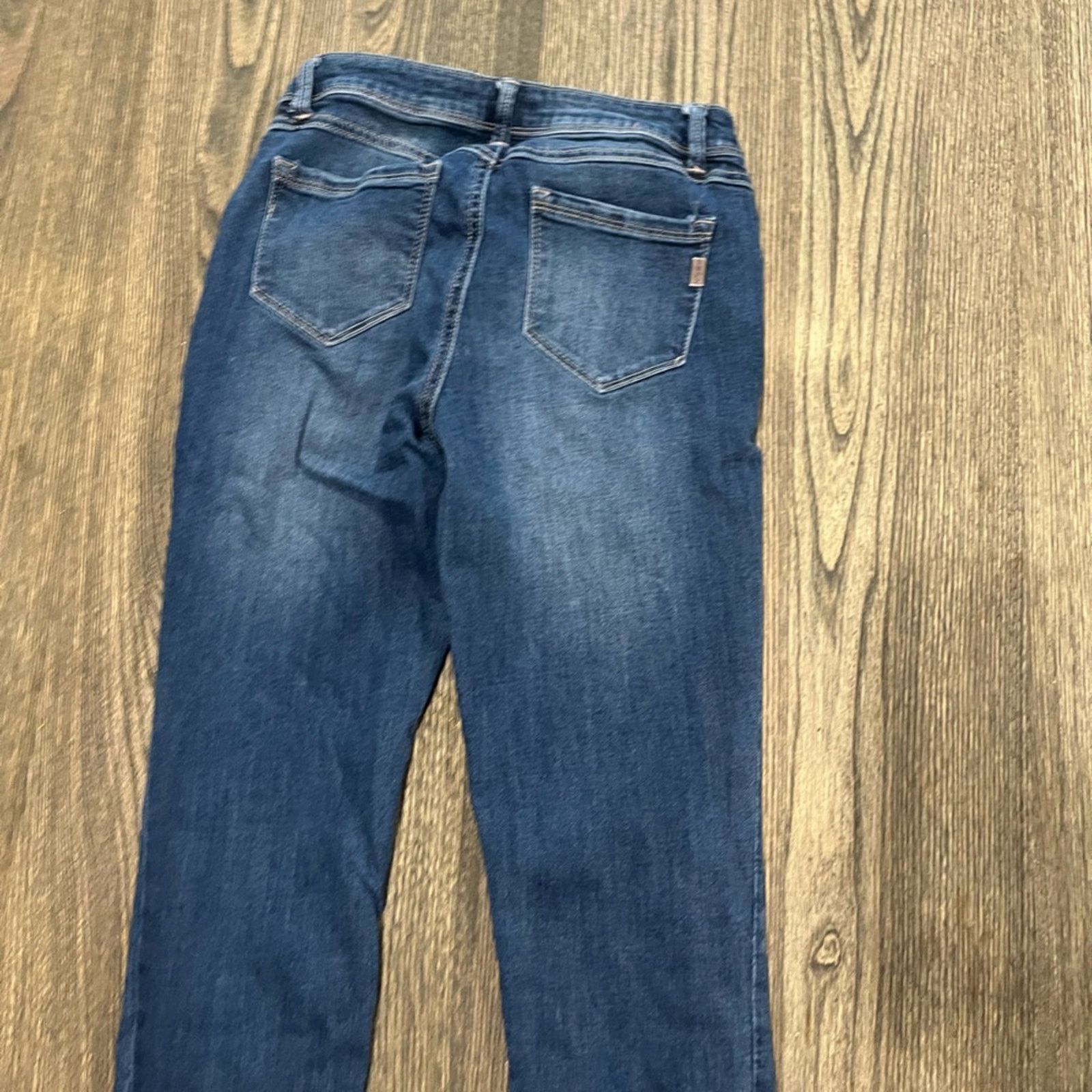 Vintage 1822 Adrianna Skinny Jeans Low Rise Pockets Distressed Siz 4 Size 27" / US 4 / IT 40 - 12 Thumbnail