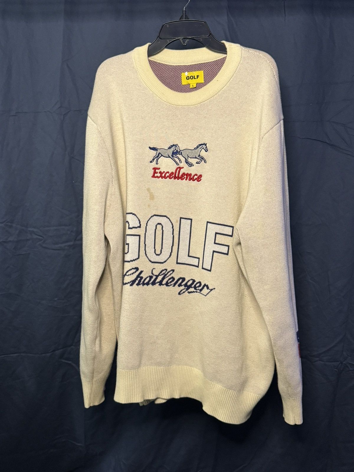 Golf Wang Golf Wang Challenger Sweater Size US L / EU 52-54 / 3 - 7 Thumbnail