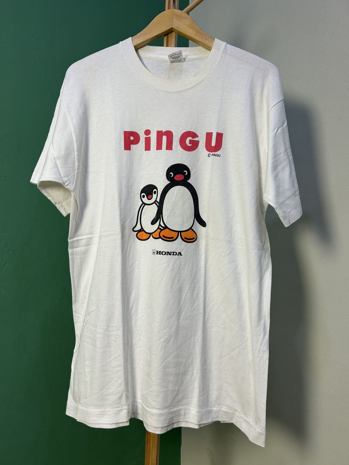Vintage Vintage Pingu Promo Tee Size US L / EU 52-54 / 3 - 1 Thumbnail