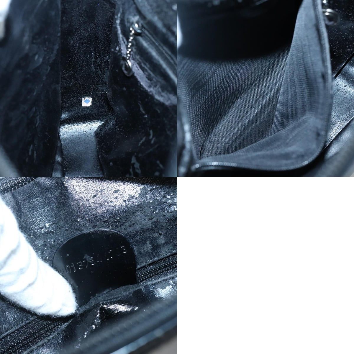Gucci GUCCI Shoulder Bag Enamel Black 001 3754 001 3754 Size ONE SIZE - 12 Thumbnail