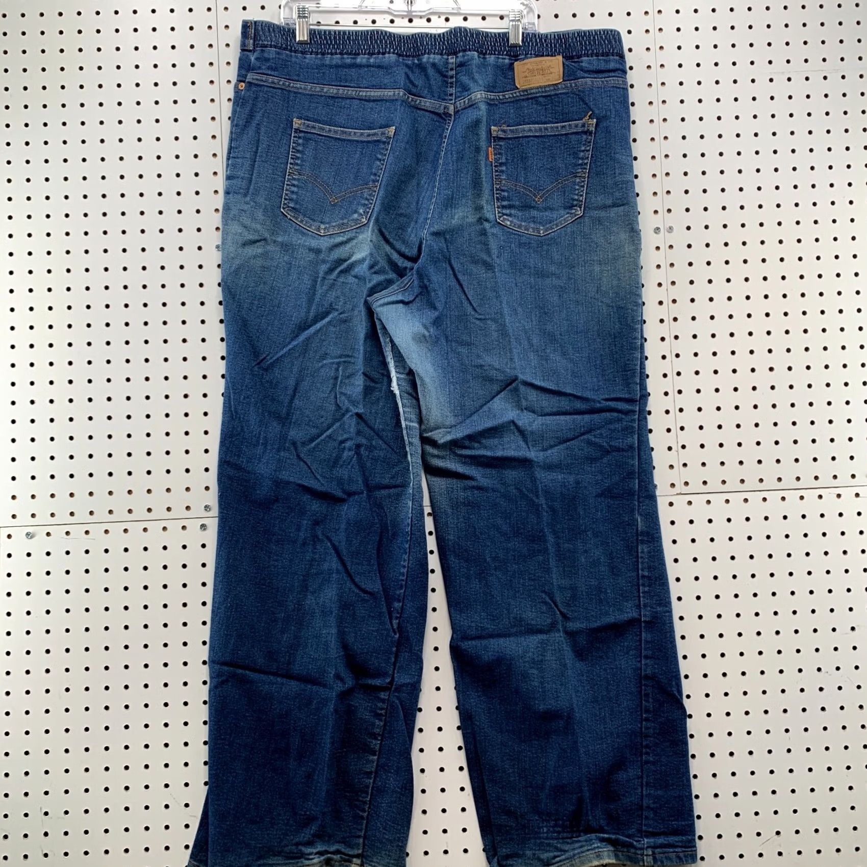 Levi's VINTAGE Levi's Jeans Men 42x31.5 Blue Denim Elastic Waist Orange Tab 29381 9116 Straight Modern Keywords Size US 42 / EU 58 - 7 Thumbnail