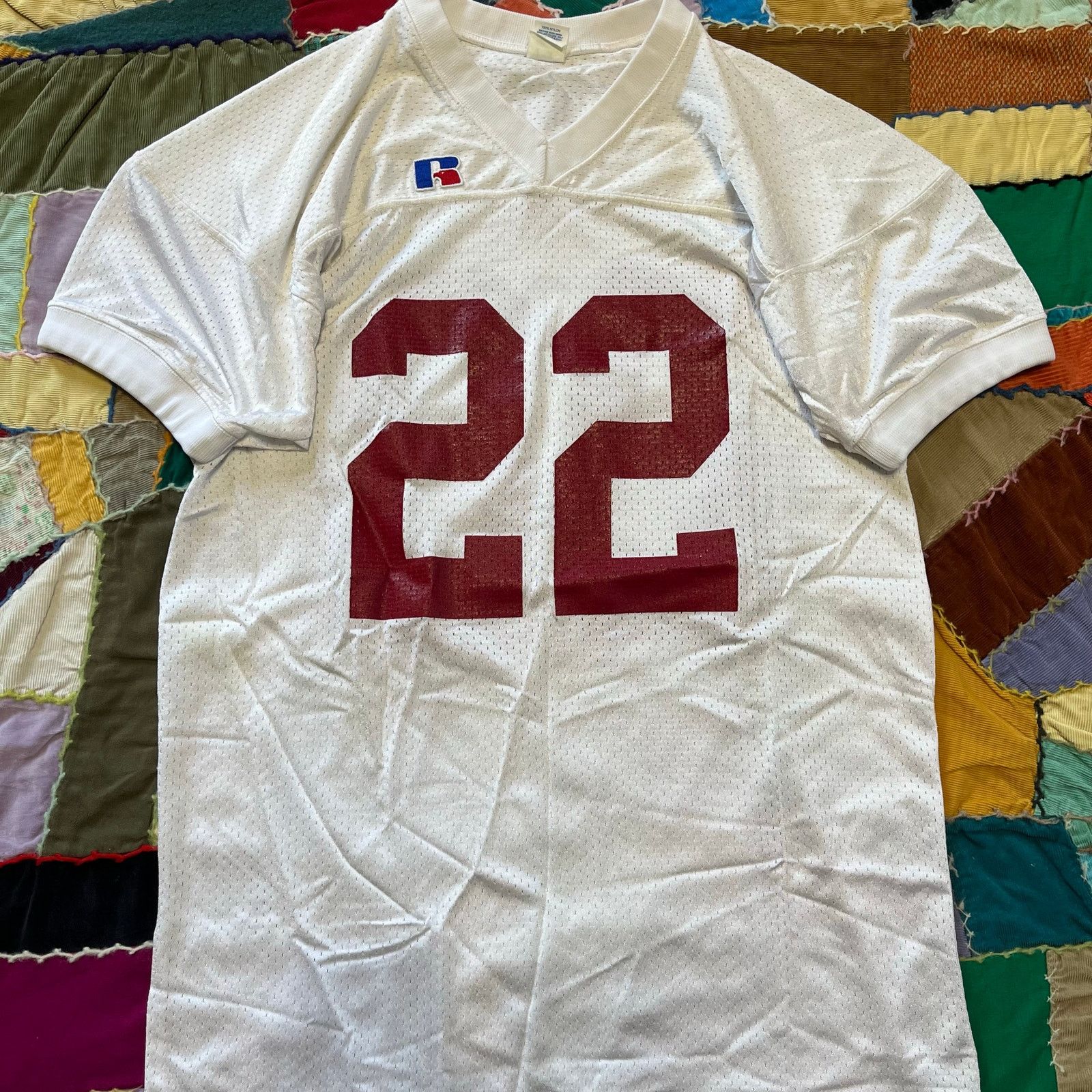 Russell Athletic Vintage Russell Alabama Crimson Tide #22 White Away Jersey Size XL / US 12-14 / IT 48-50 - 1 Thumbnail