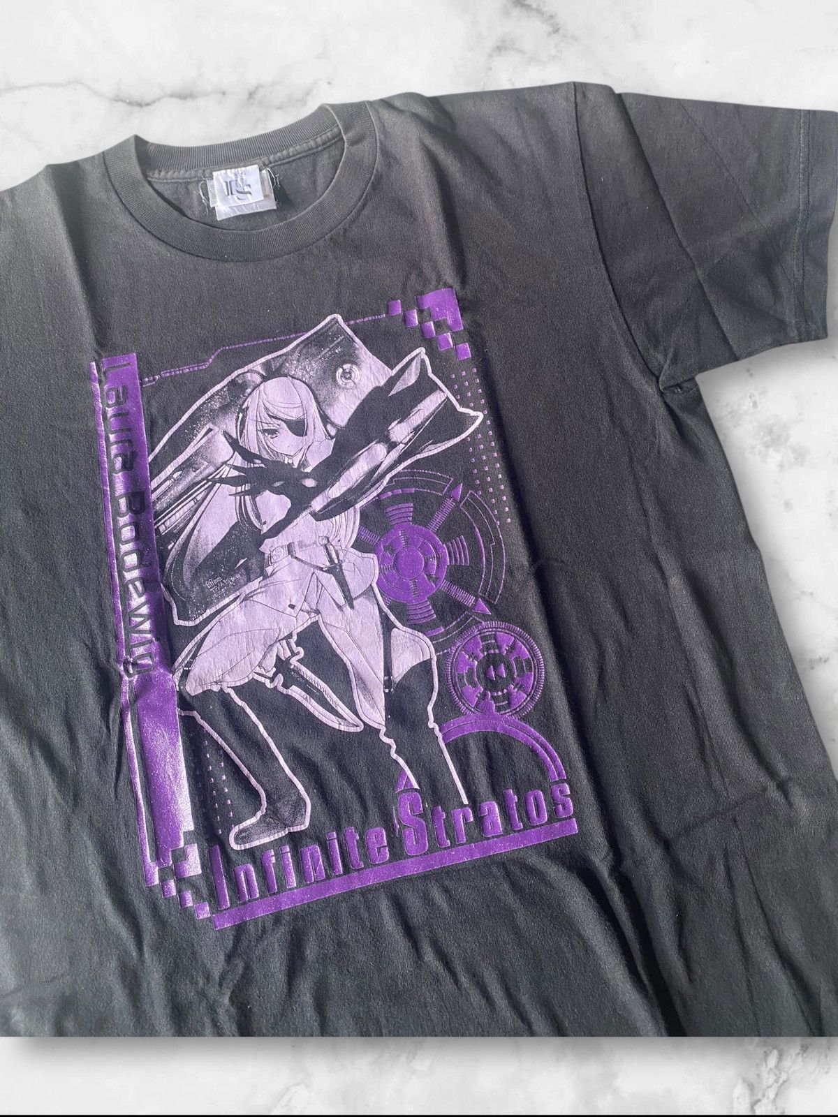 Anime Infinite Stratos Laura Bodewig Anime Tee Vintage Size US M / EU 48-50 / 2 - 5 Thumbnail