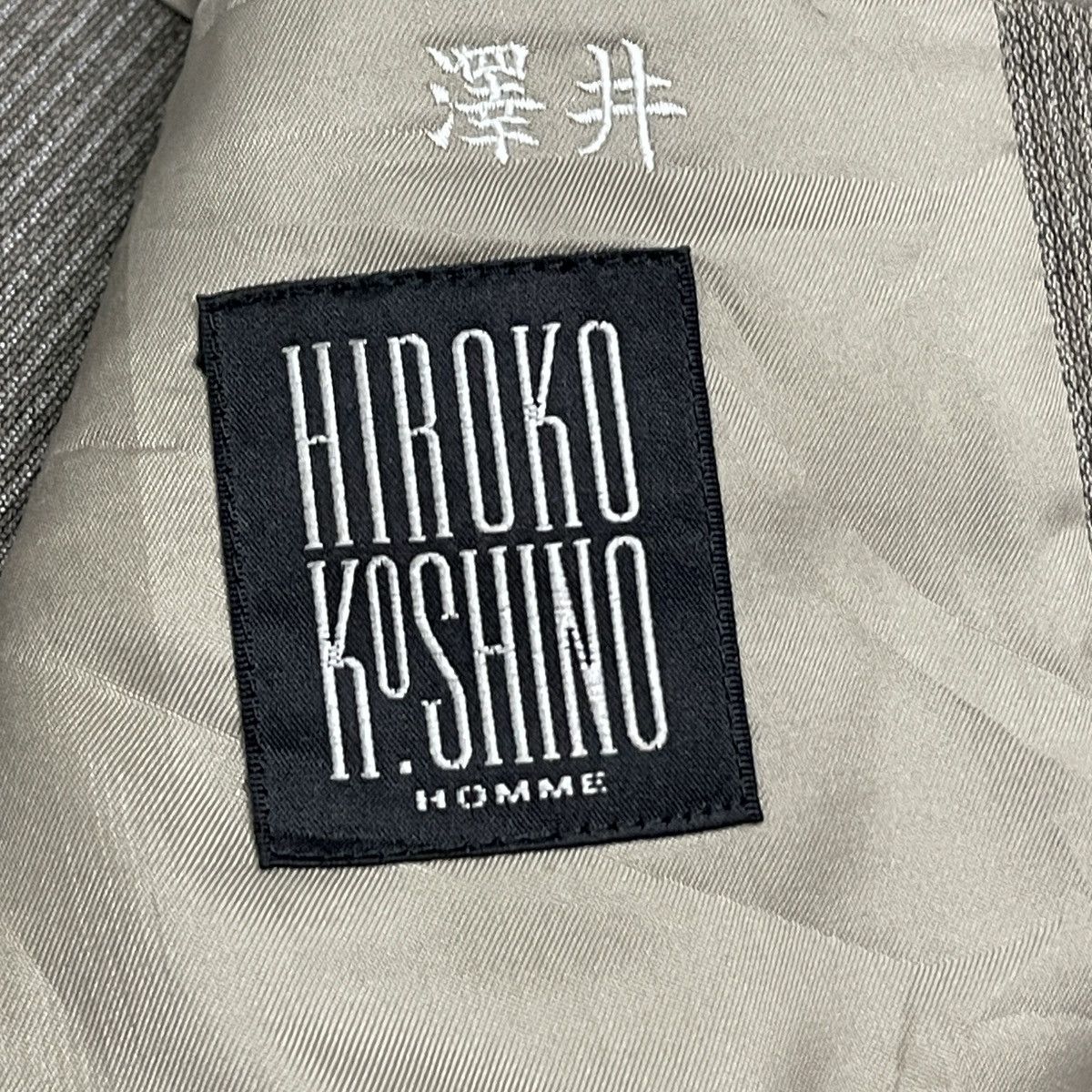 Hiroko Koshino Homme Vintage Hiroko Koshino Homme Single Breasted Blazer Size 36R - 18 Thumbnail