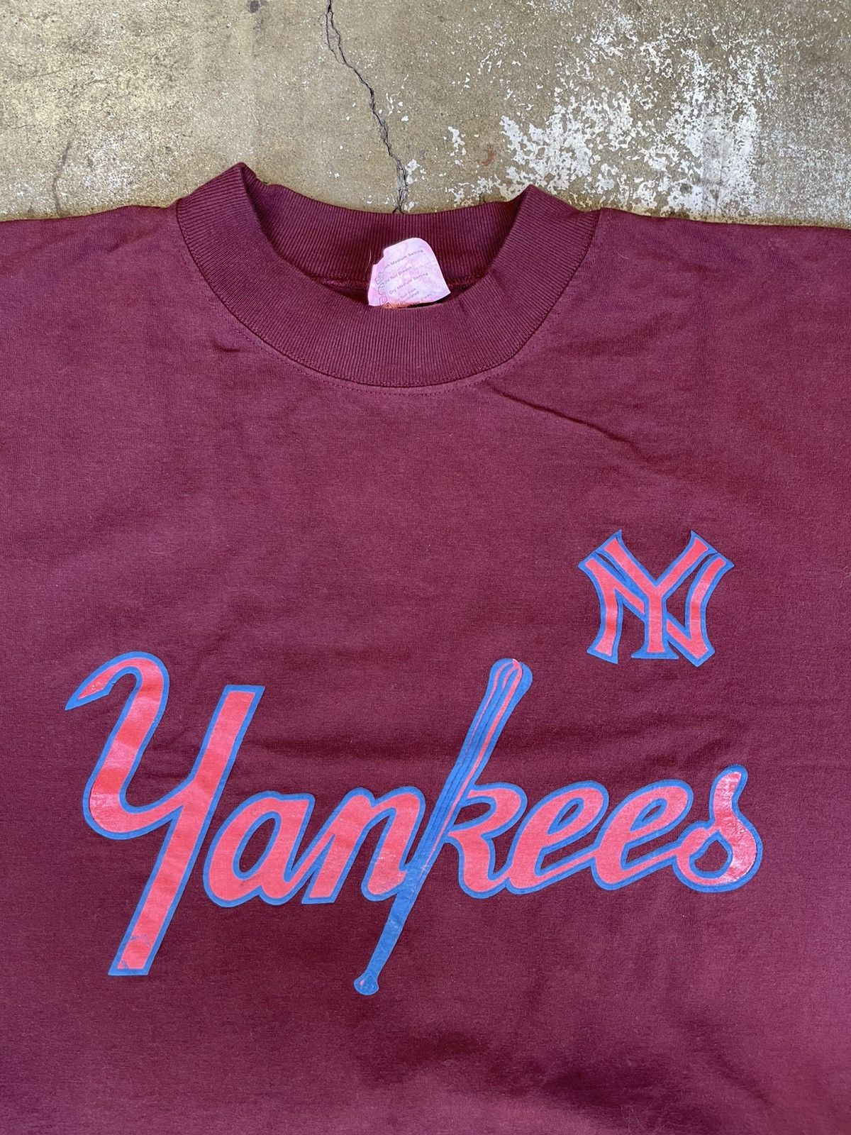 MLB Vintage 80s New York Yankees Shirt Size US XL / EU 56 / 4 - 2 Thumbnail