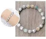 Jewelry 8mm Elegant Beads Bracelets Size ONE SIZE - 2 Thumbnail