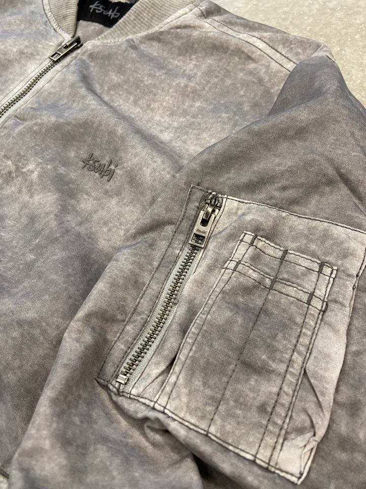 Ksubi KSUBI royalty bomber overdye coal Size US XL / EU 56 / 4 - 4 Thumbnail