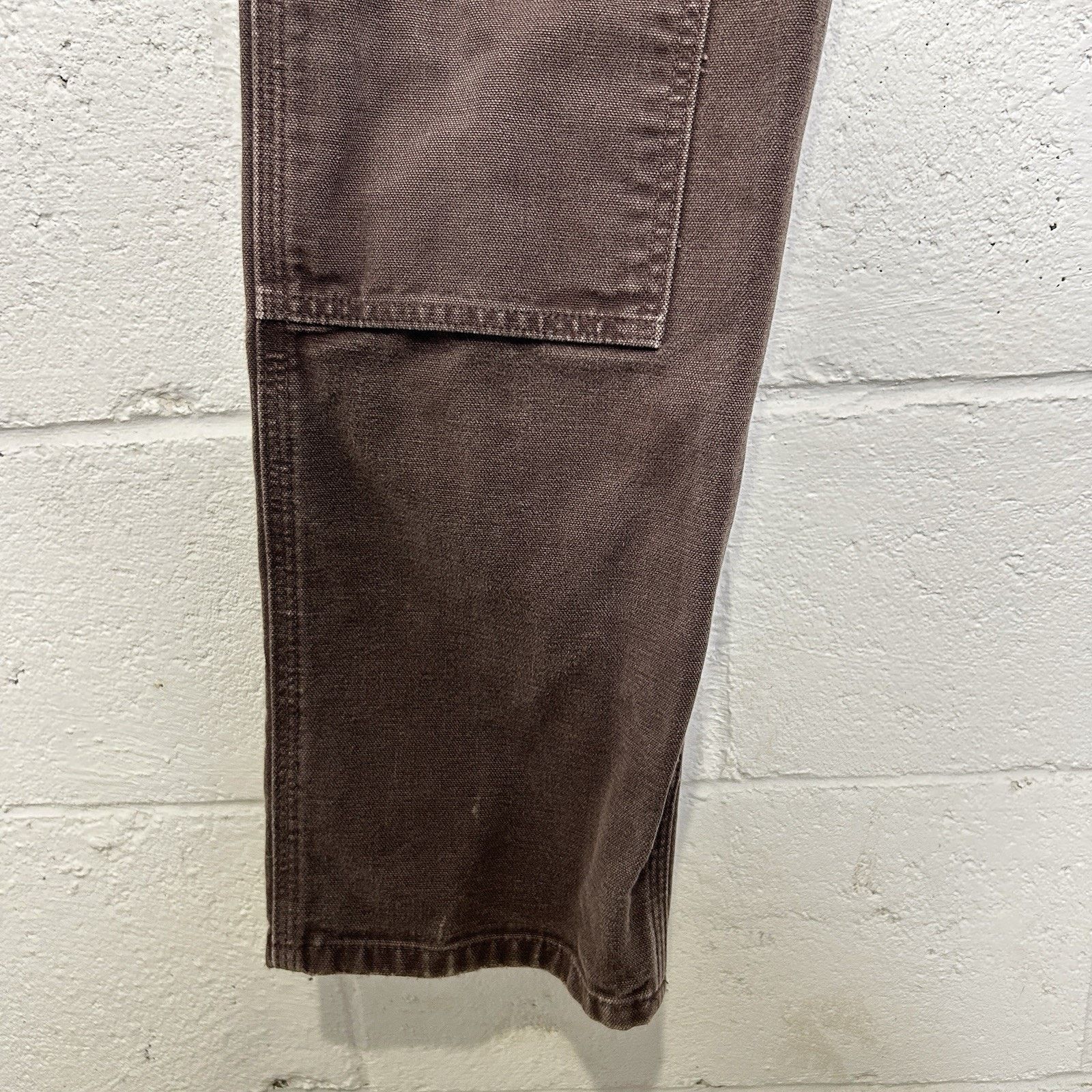 Carhartt Vintage Carhartt DoubleKnee Dungaree Pants “Dark Brown” Size US 32 / EU 48 - 7 Thumbnail