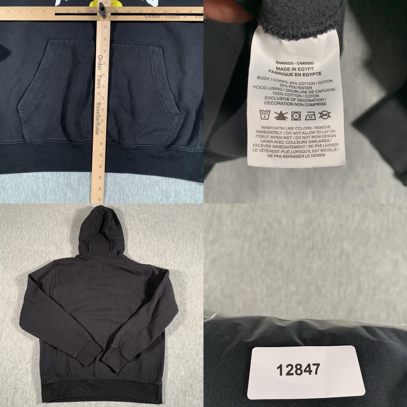 Nike Nike Hoodie Mens M Black Los Angeles Fleece Pullover Graphic Sweatshirt Size US M / EU 48-50 / 2 - 8 Thumbnail