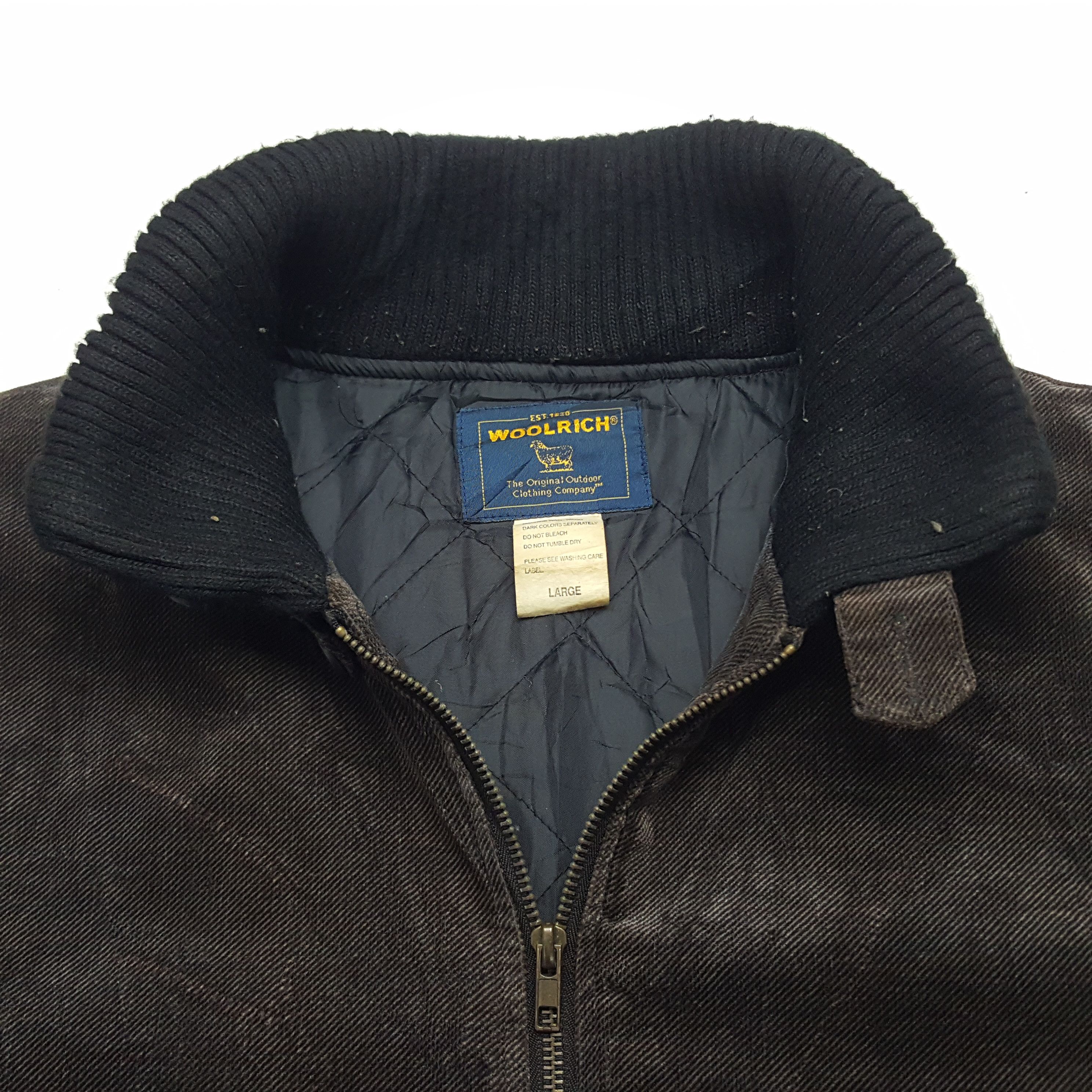 Vintage Vintage Woolrich Custom Skull Zipper Jacket Size US L / EU 52-54 / 3 - 4 Thumbnail