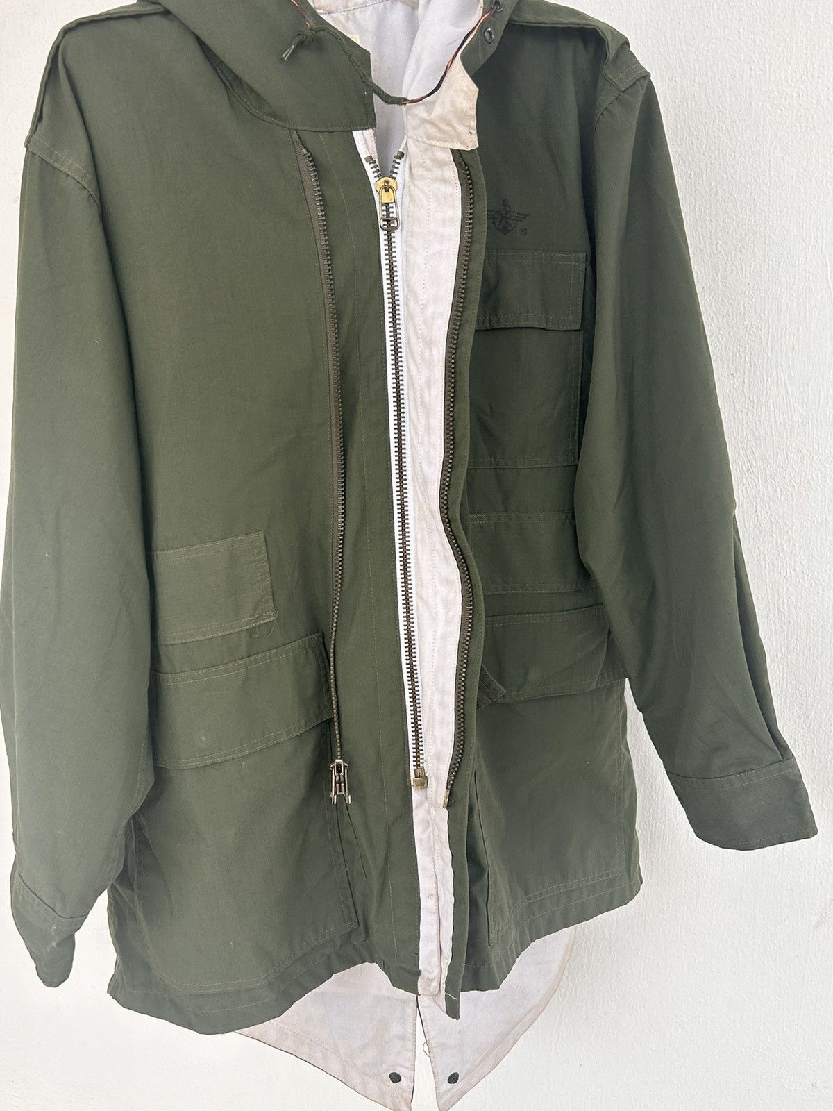 Other Vintage 90s military parka green Size US L / EU 52-54 / 3 - 11 Thumbnail
