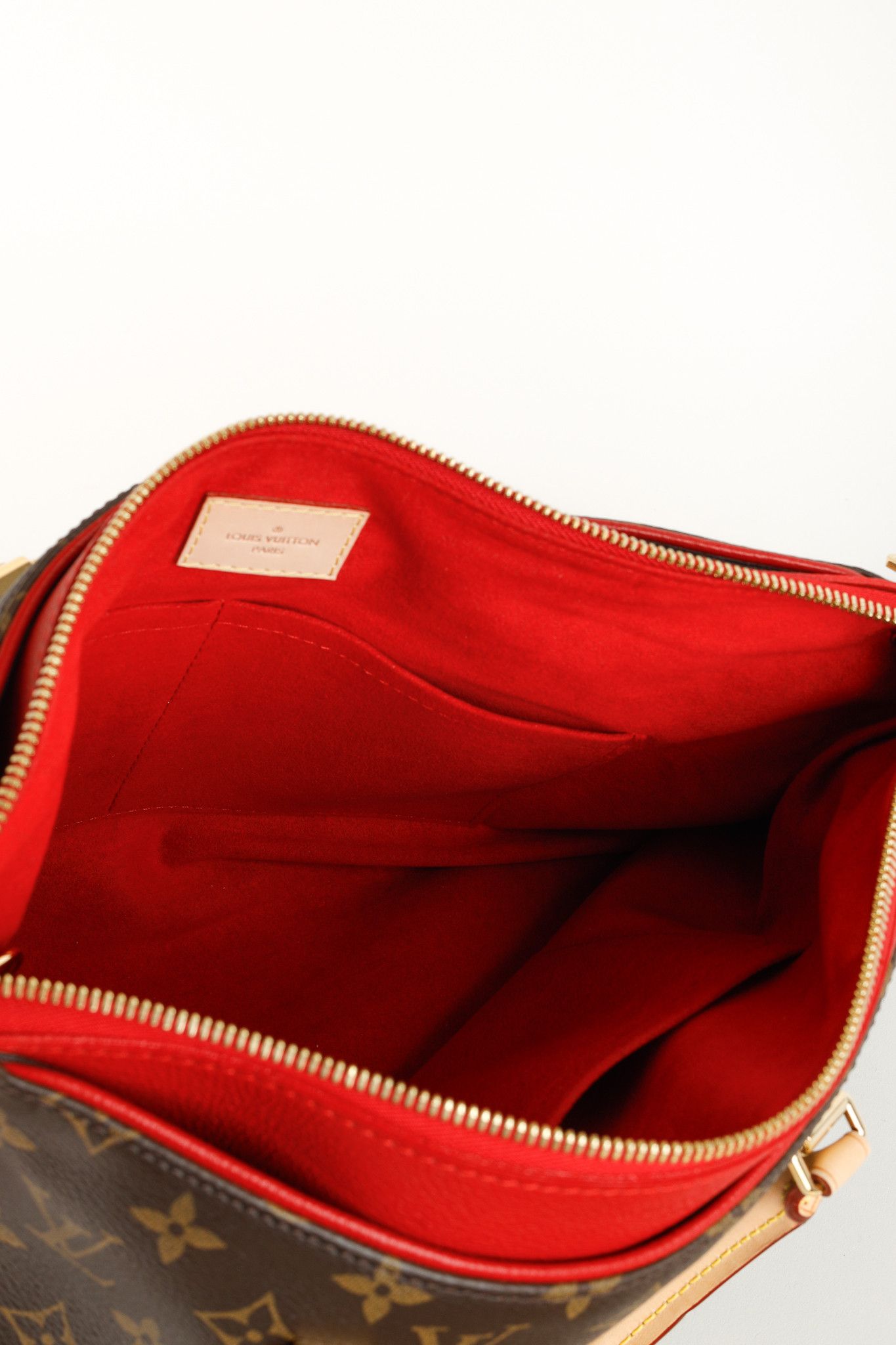 Louis Vuitton Louis Vuitton Pallas Monogram Canvas Cerise Handbag Size ONE SIZE - 13 Thumbnail